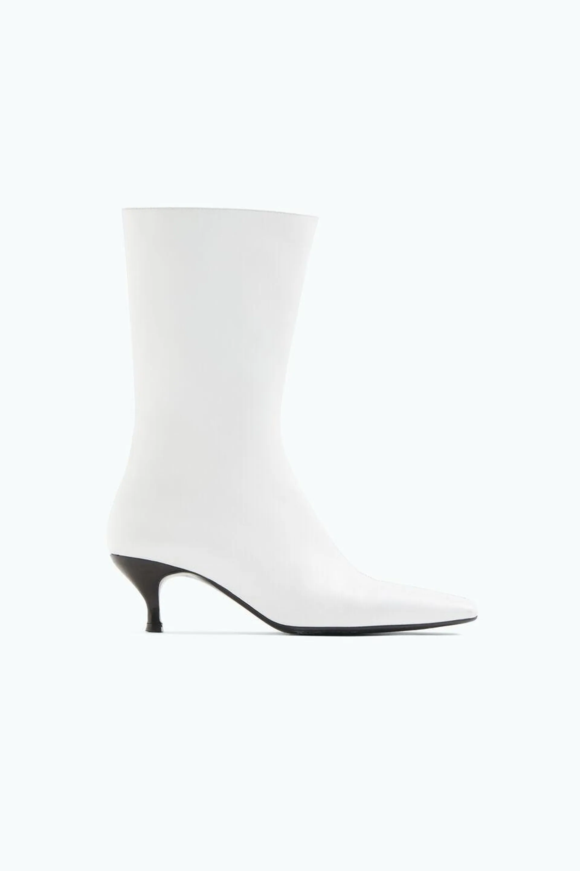 Square Toe Ankle Boots