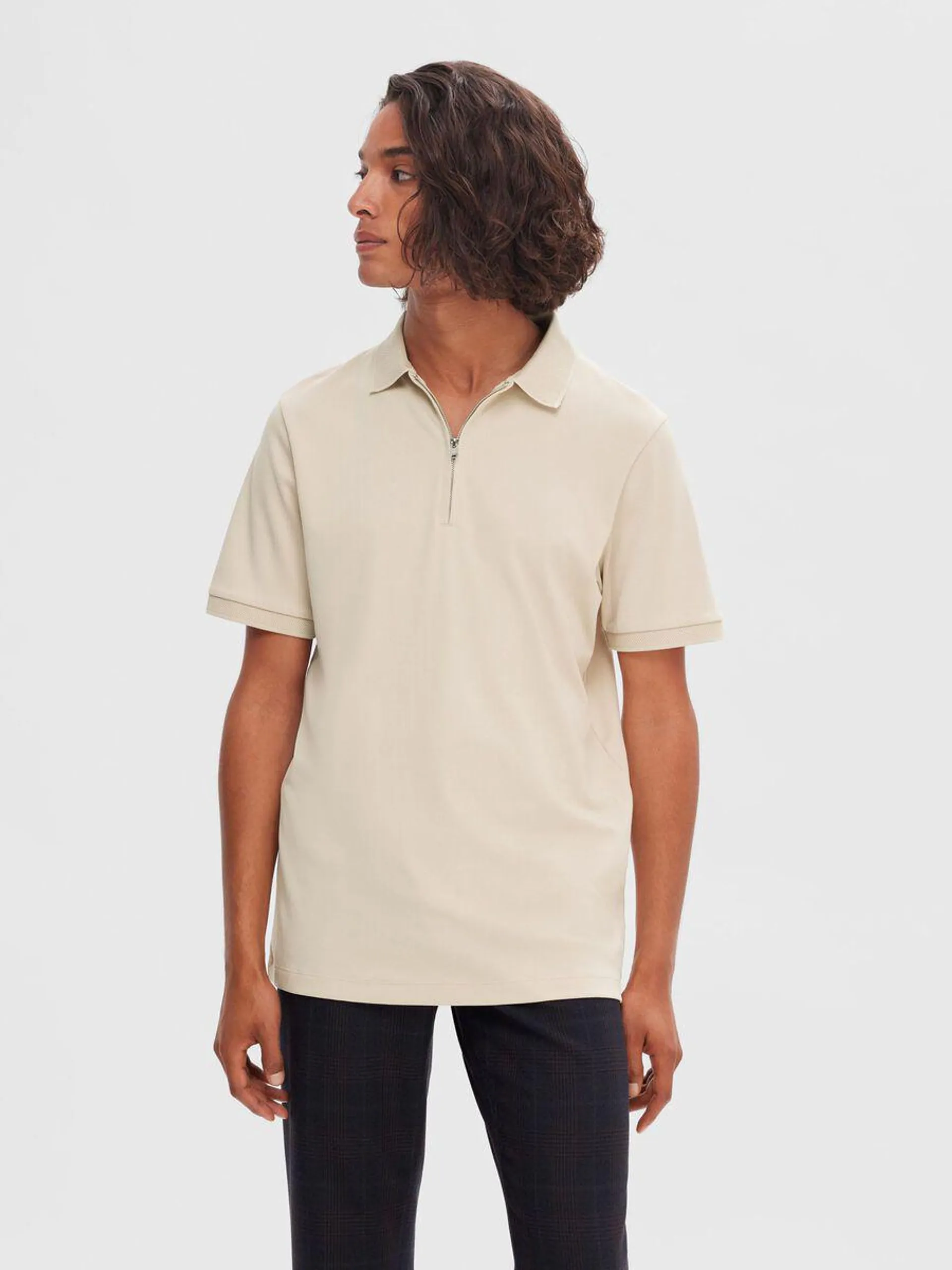 ZIPPER POLOSKJORTE