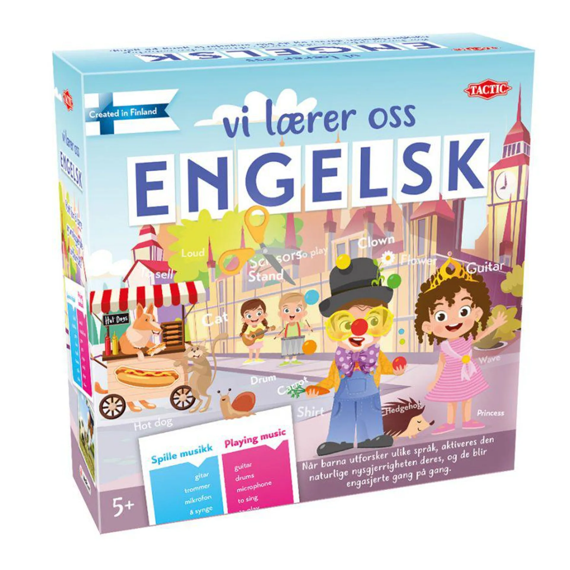 Vi lærer oss engelsk