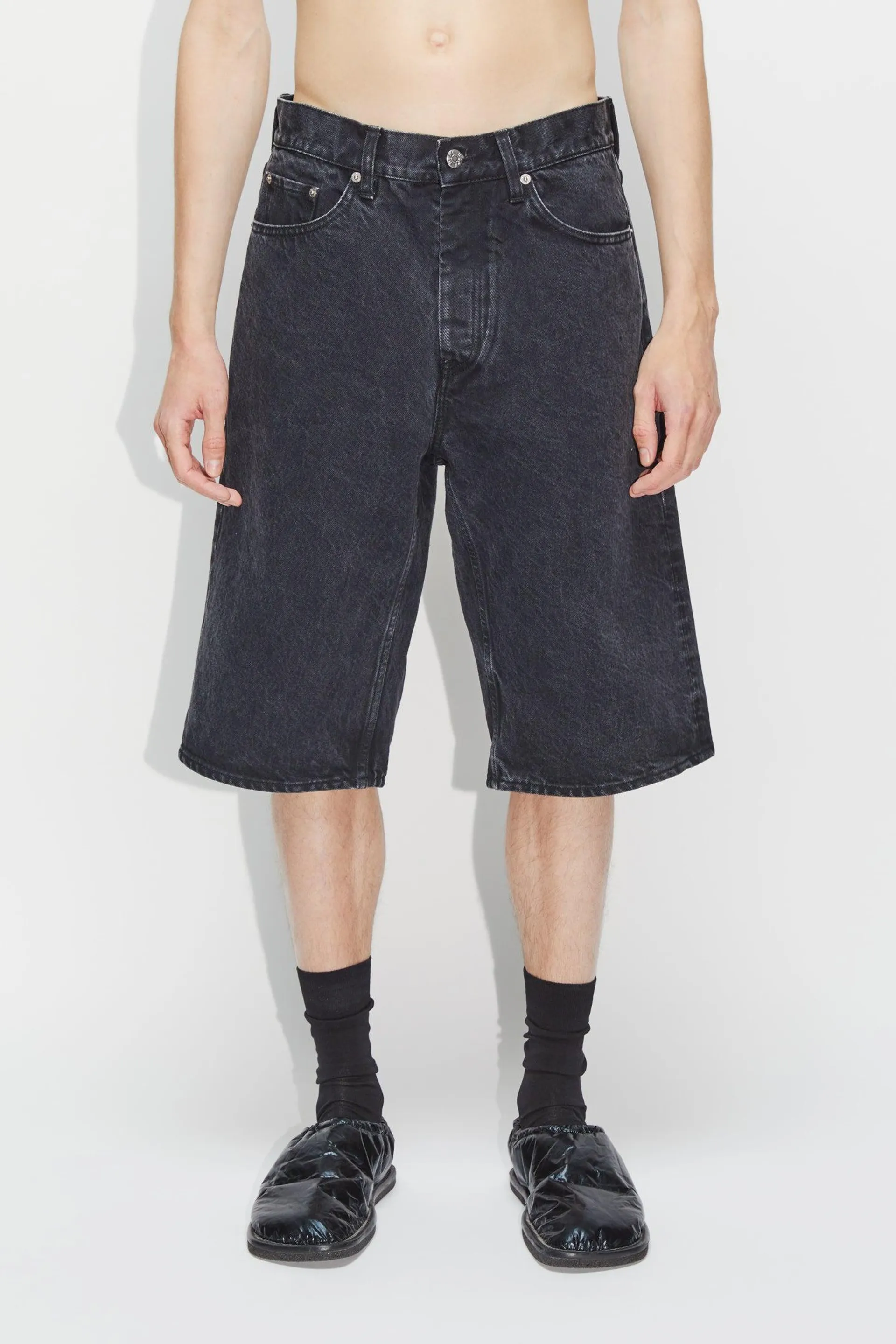 Loose-fit Jeans Shorts