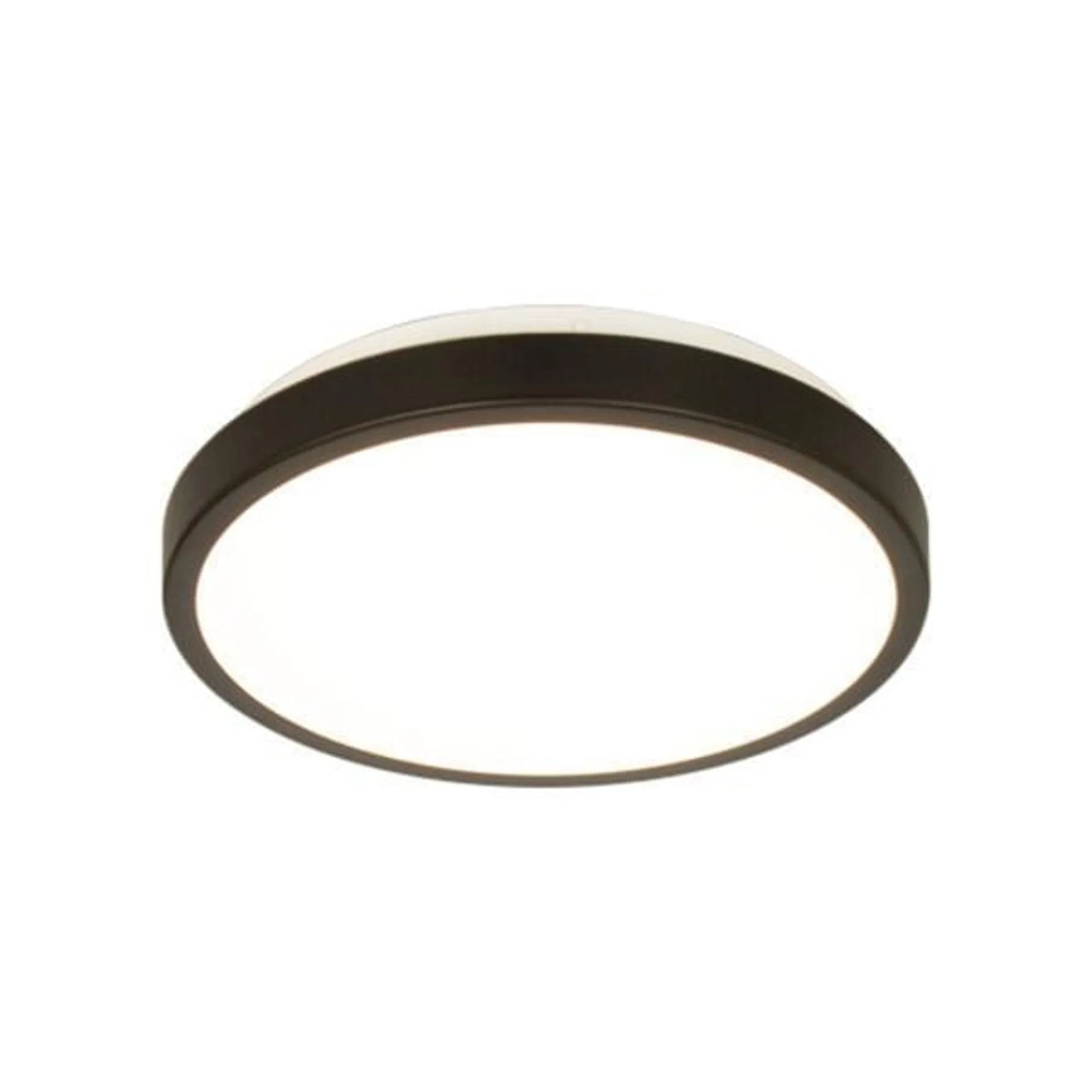 Taklampe Anillo plafond sort 12w led
