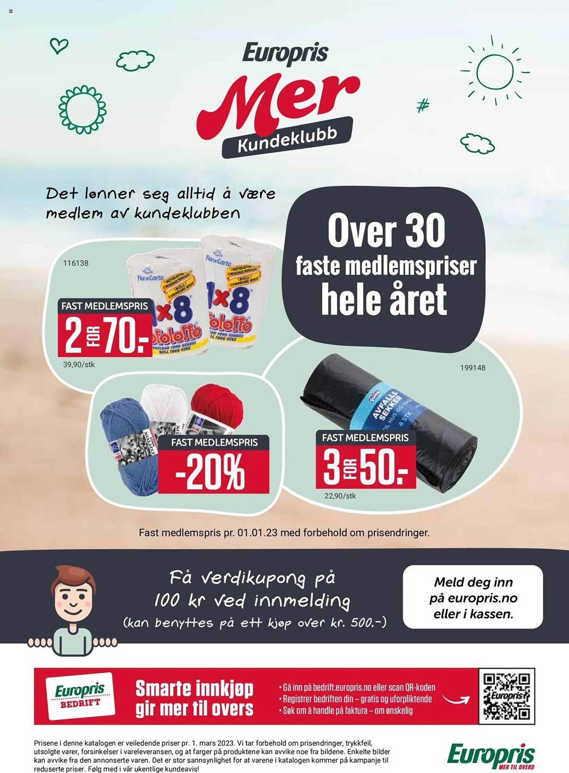 Europris Kundeavis fra 10. mars til 31. desember 2023 - kundeavisside 24