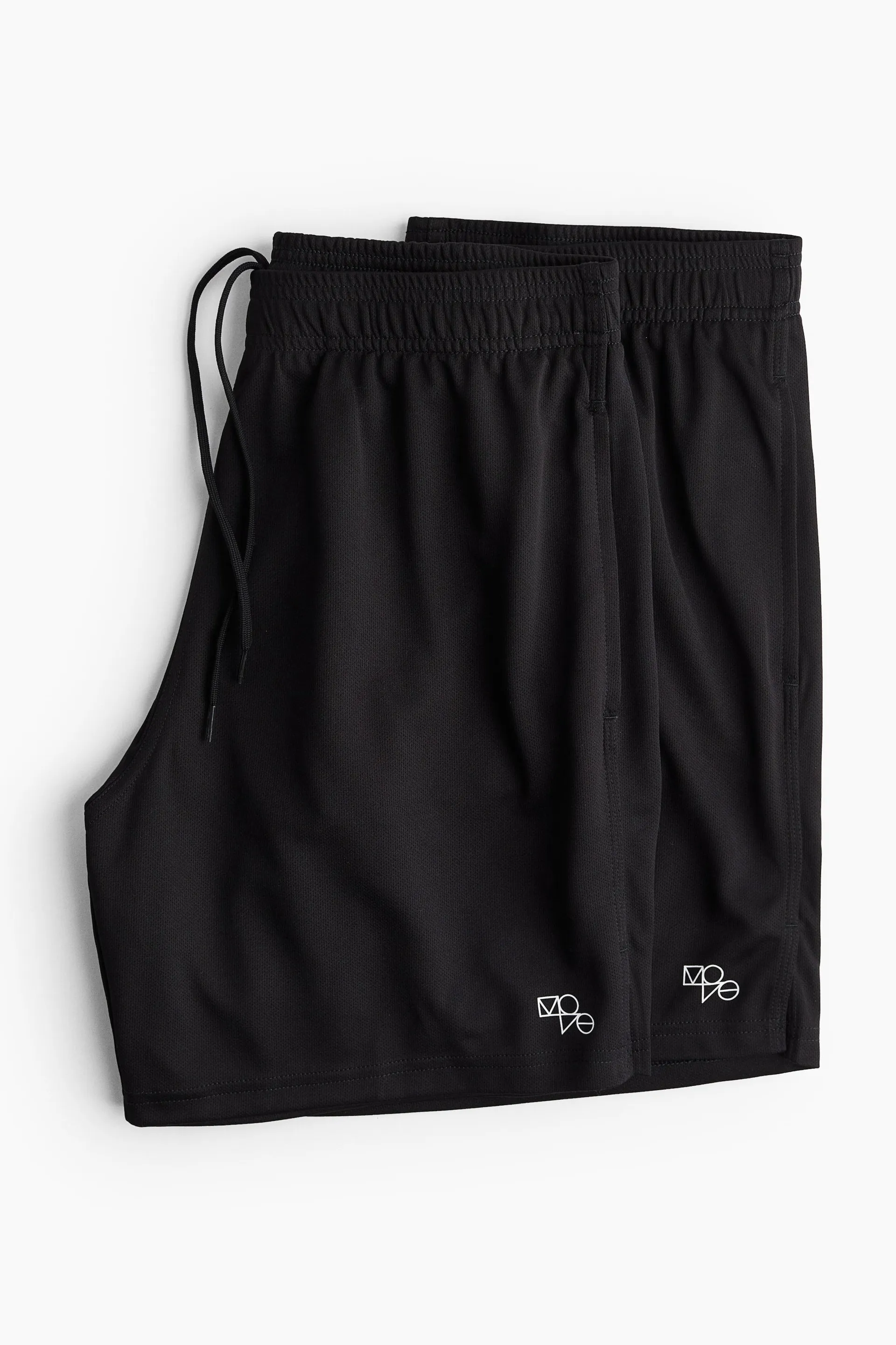 2-pack DryMove™ treningsshorts i mesh