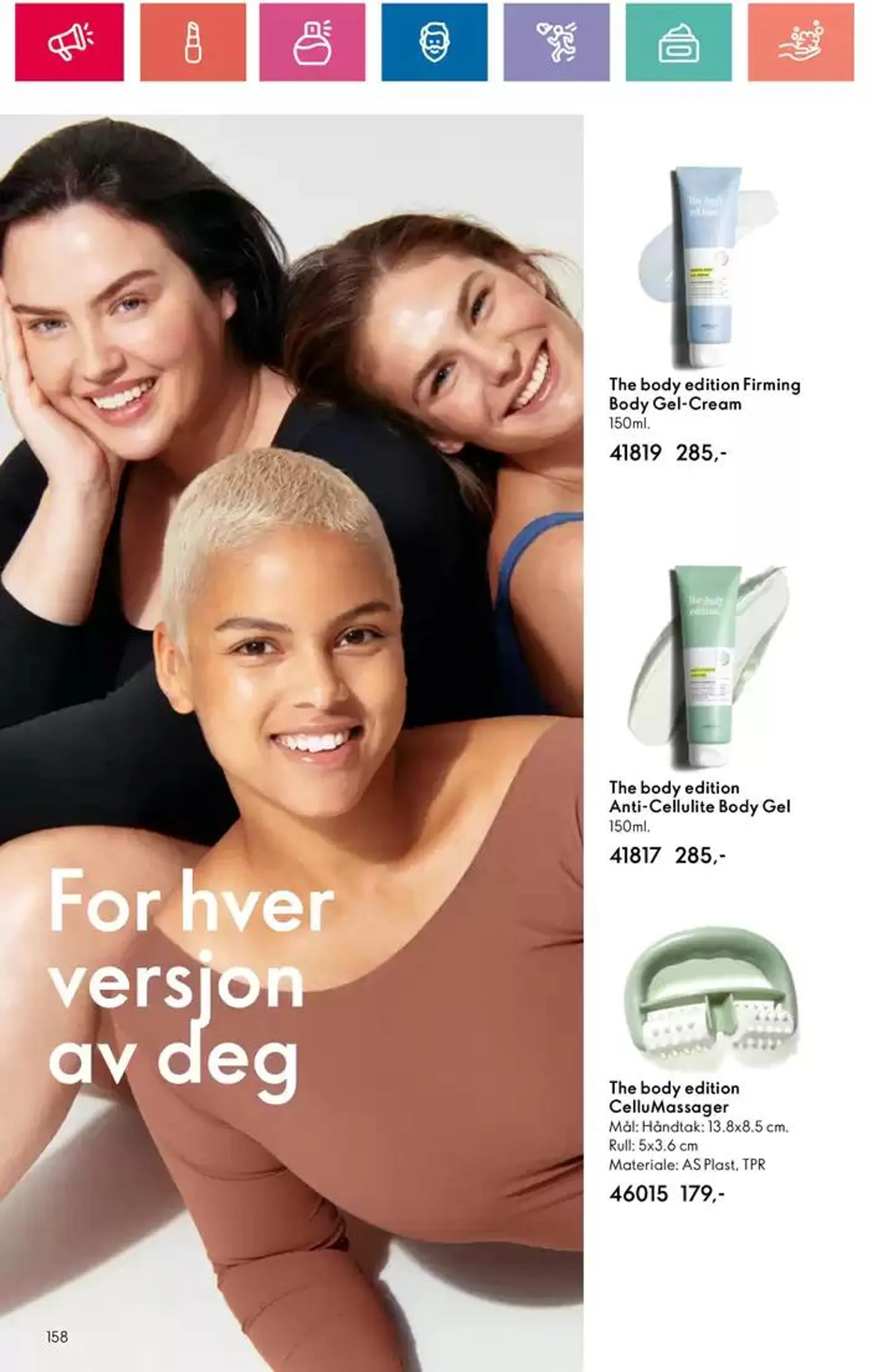 ORIFLAME Kundeavis fra 24. oktober til 7. november 2024 - kundeavisside 158