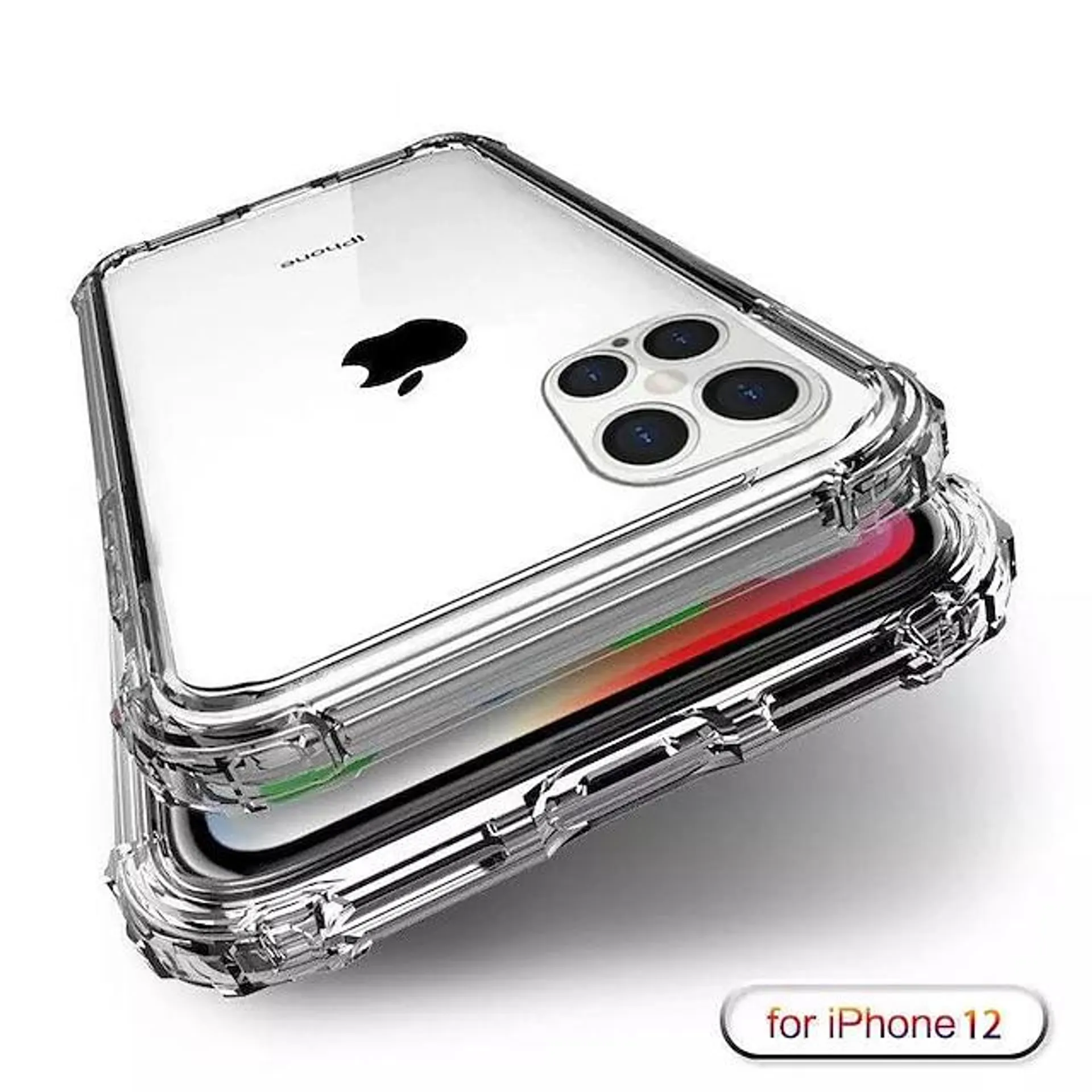 Phone Case For iPhone 15 Pro Max Plus iPhone 14 13 12 11 Pro Max Plus X XR XS Back Cover Transparent Shockproof Transparent TPU