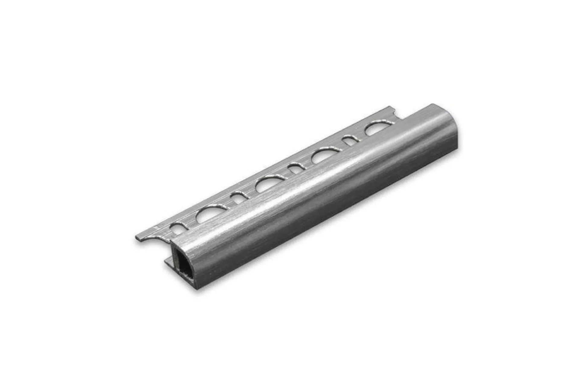 Projolly Quart Hjørnelist Silver Børstet H: 10mm L=2,7lm