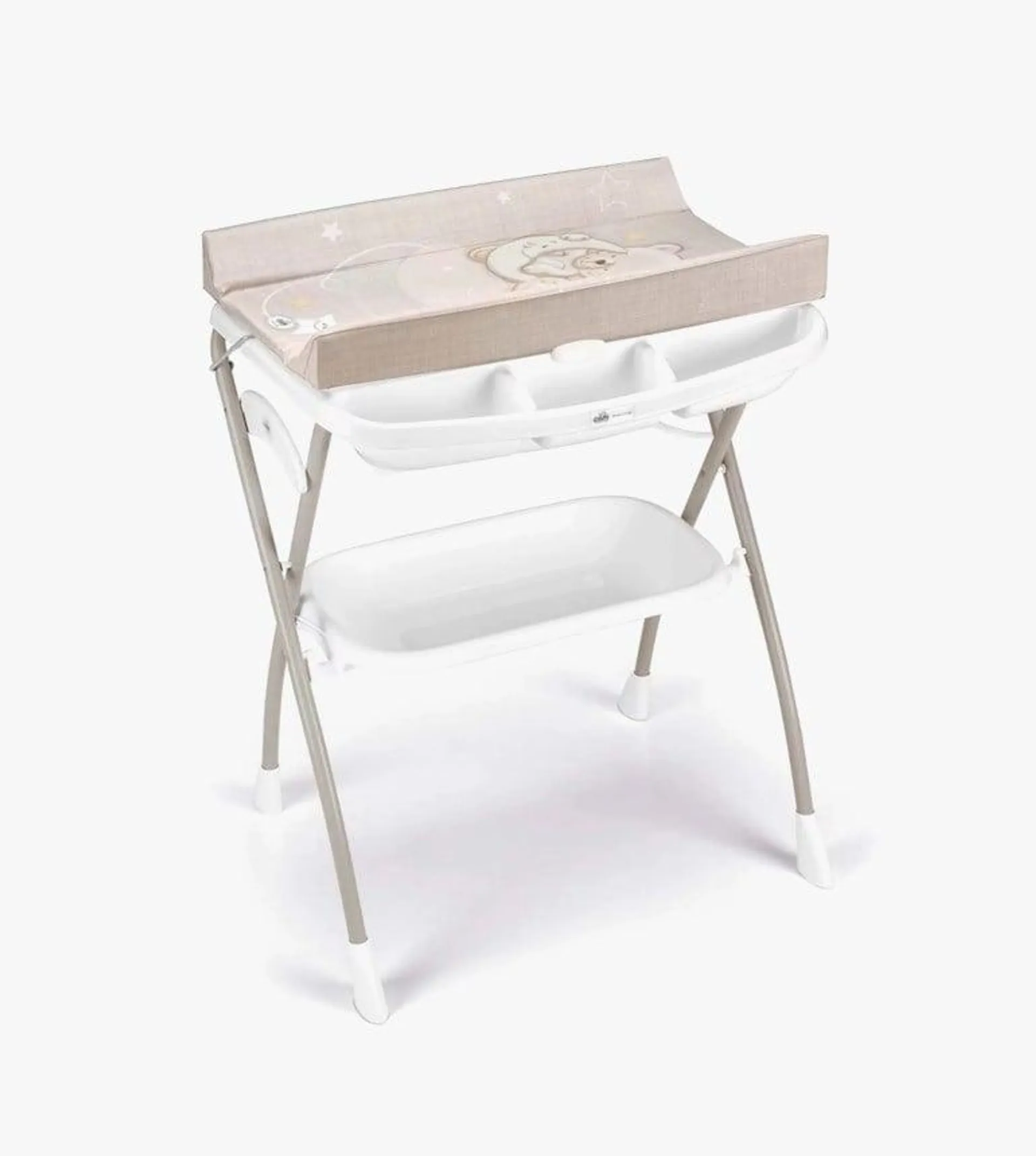 Volare sammenleggbart stellebord, beige