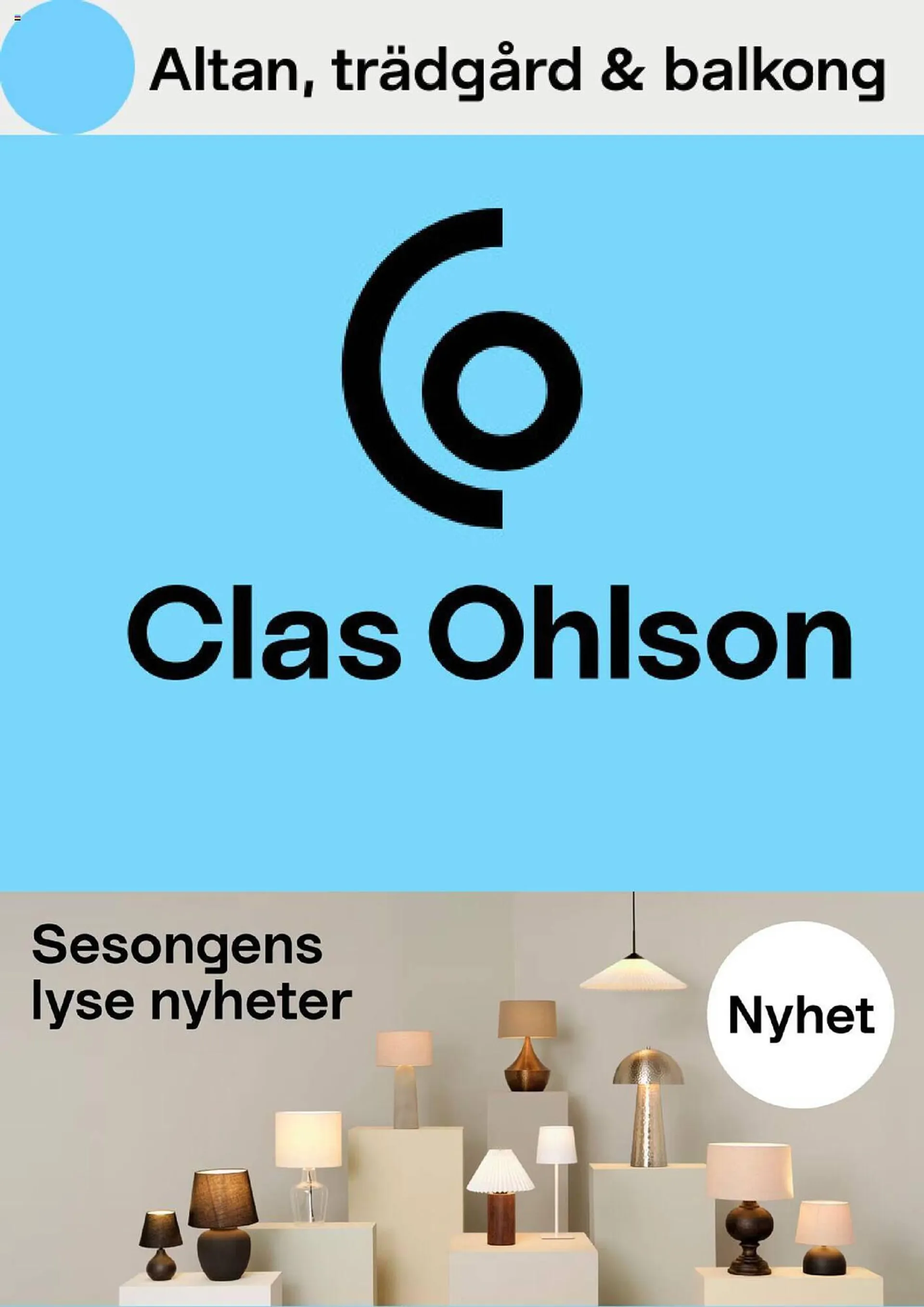 Clas Ohlson Kundeavis fra 26. september til 17. oktober 2023 - kundeavisside 1