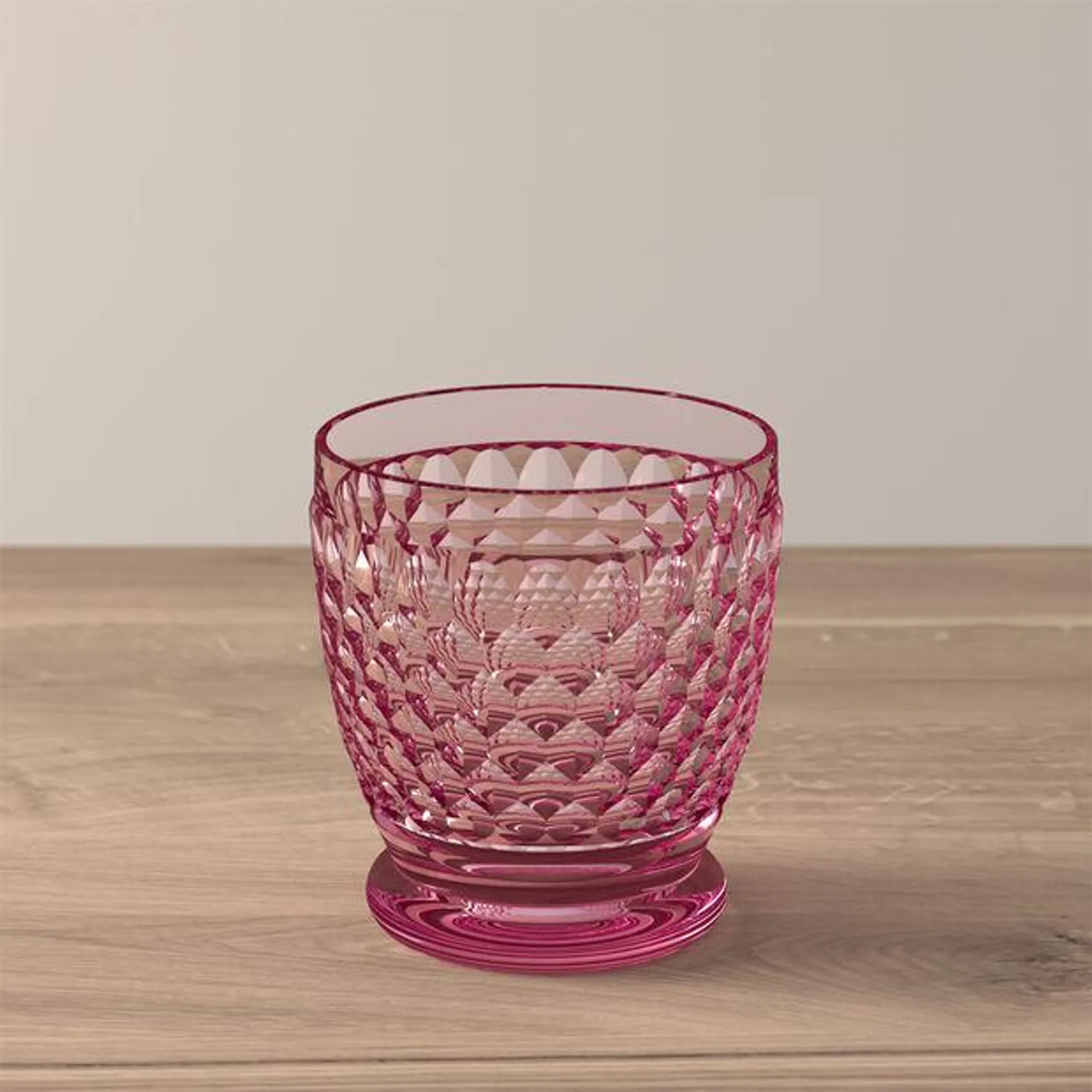 Boston Coloured water/cocktail tumbler, rose