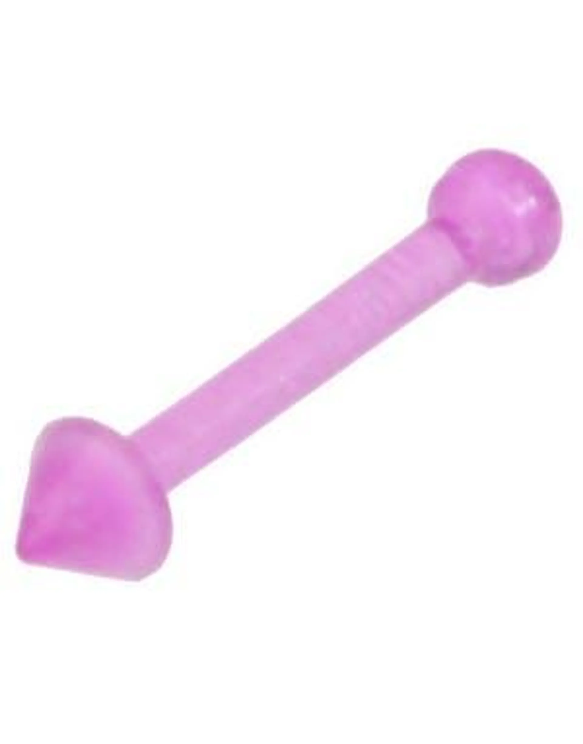 Rett Lilla Nesepiercing med Spike