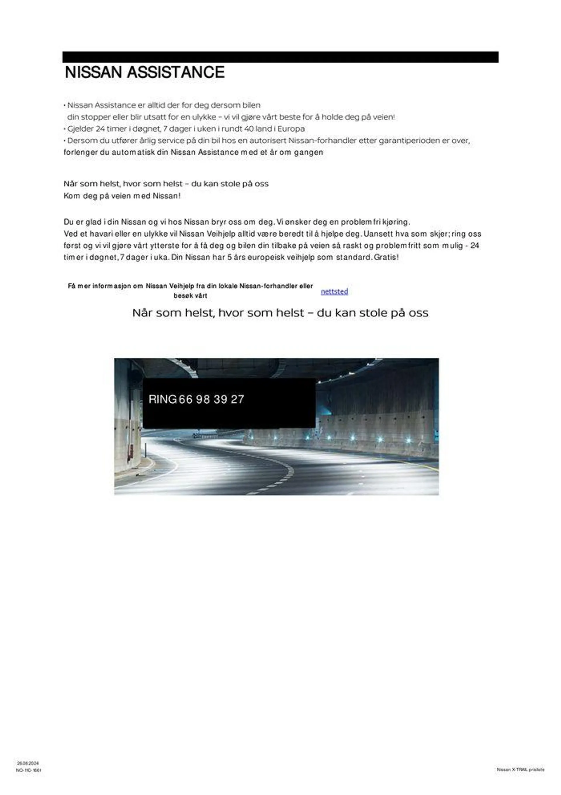 Nissan X-Trail fra 19. september til 19. september 2025 - kundeavisside 14