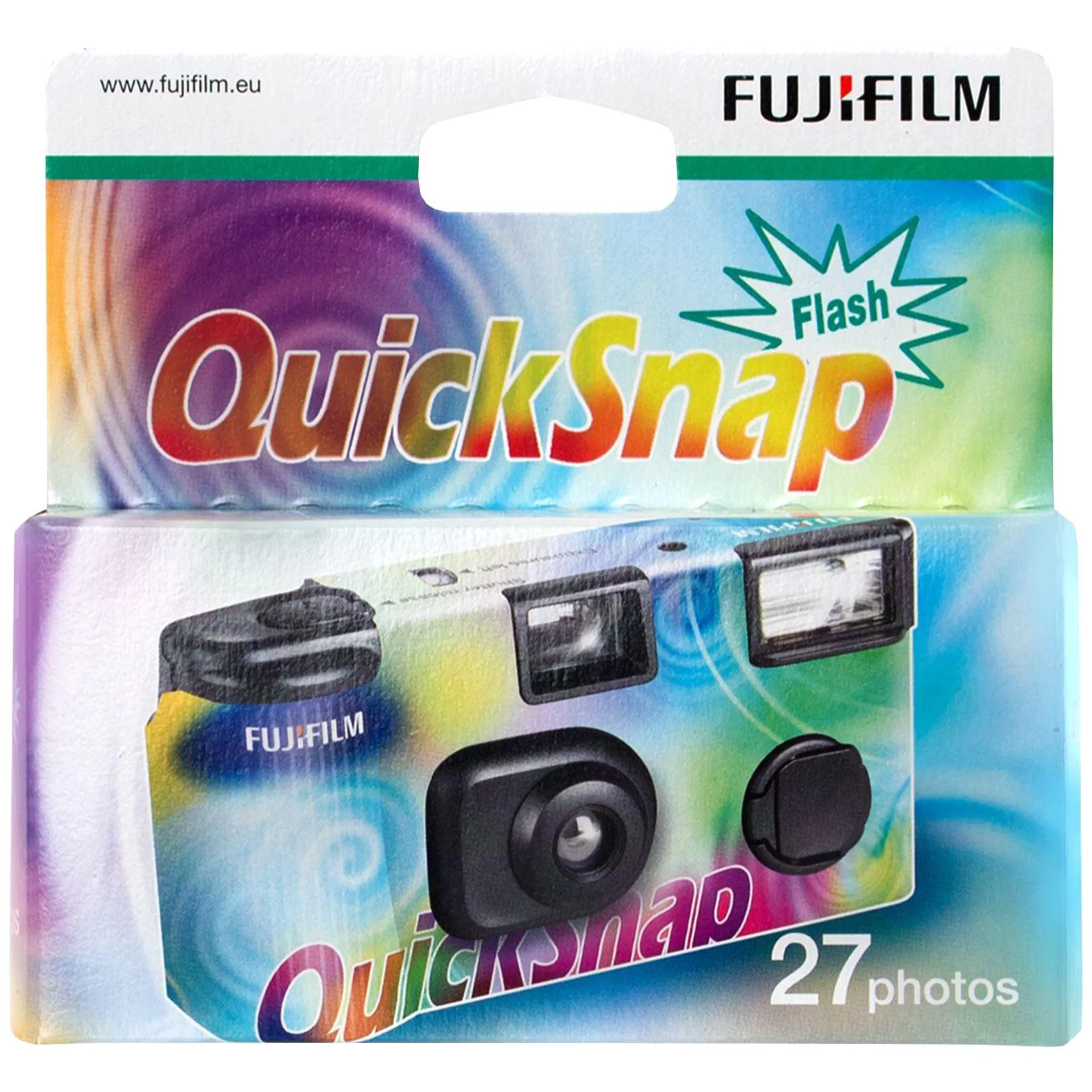 Fujifilm Quicksnap m/blits, engangskamera -27 bilder