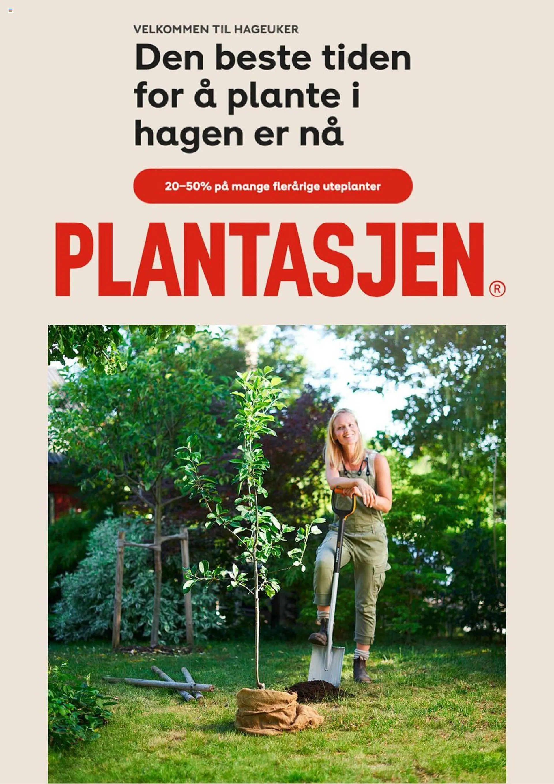 Plantasjen Kundeavis fra 6. september til 26. september 2023 - kundeavisside 1