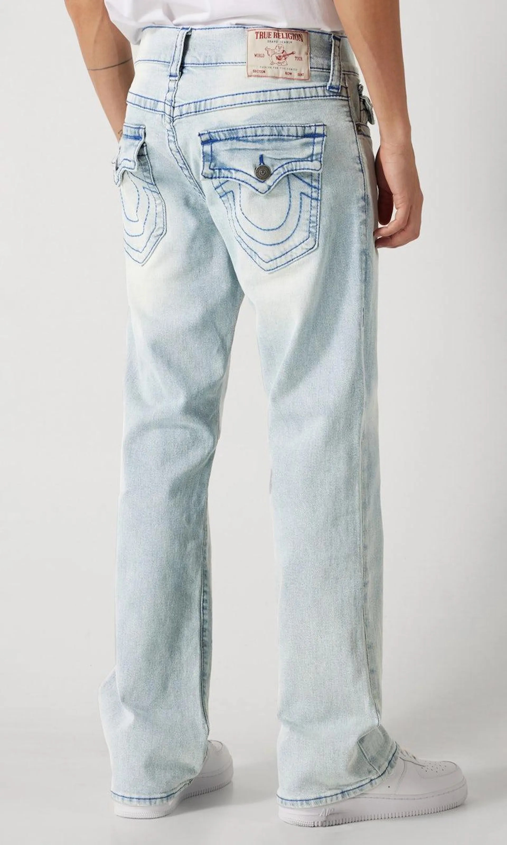 Billy Big T Flap 1/2" Lys Blå Jeans