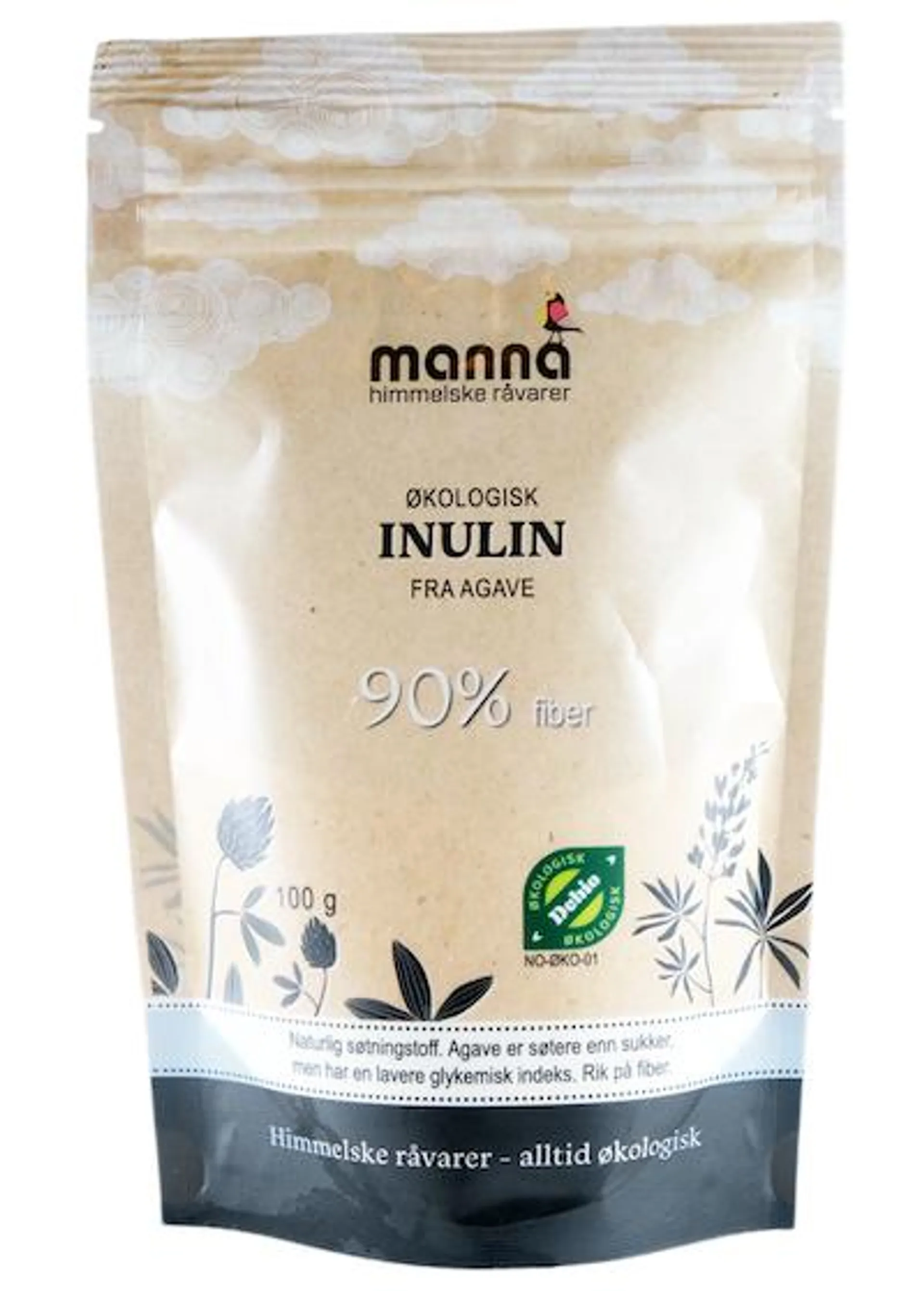 Inulin fra agave, økologisk