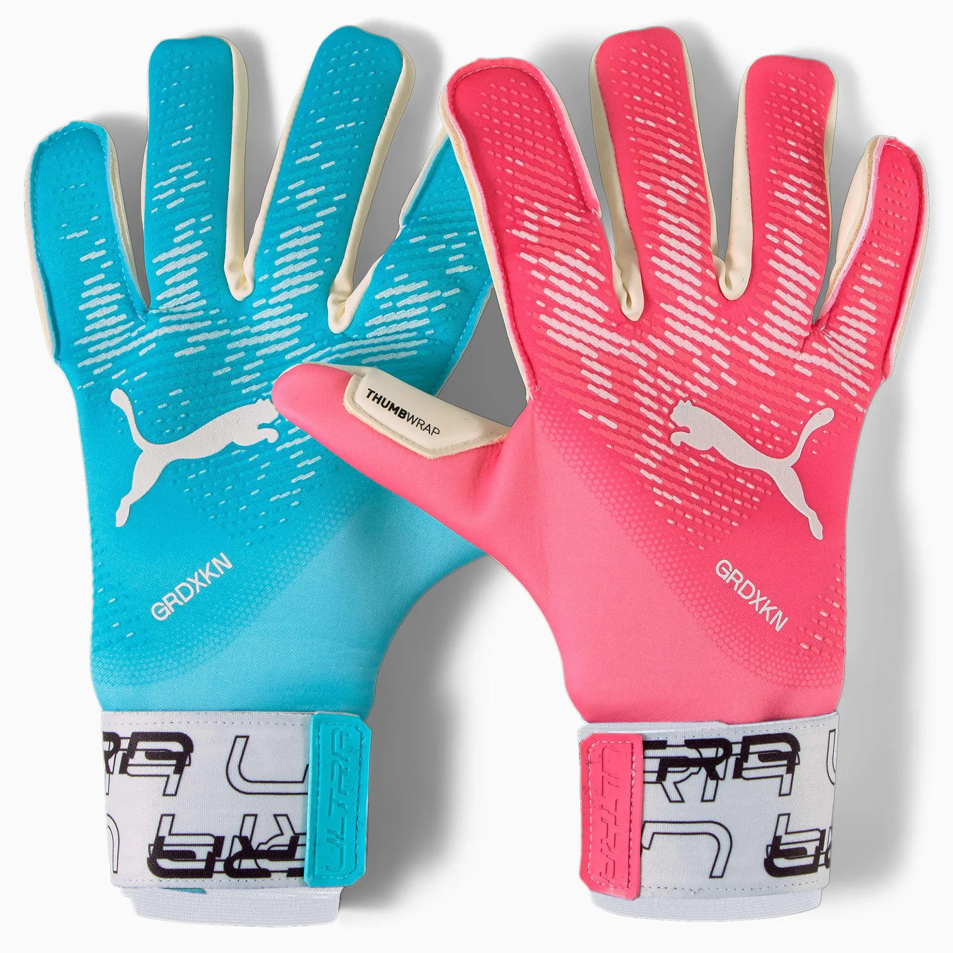 Guantes de portero de fútbol híbridos ULTRA Grip 1 Tricks