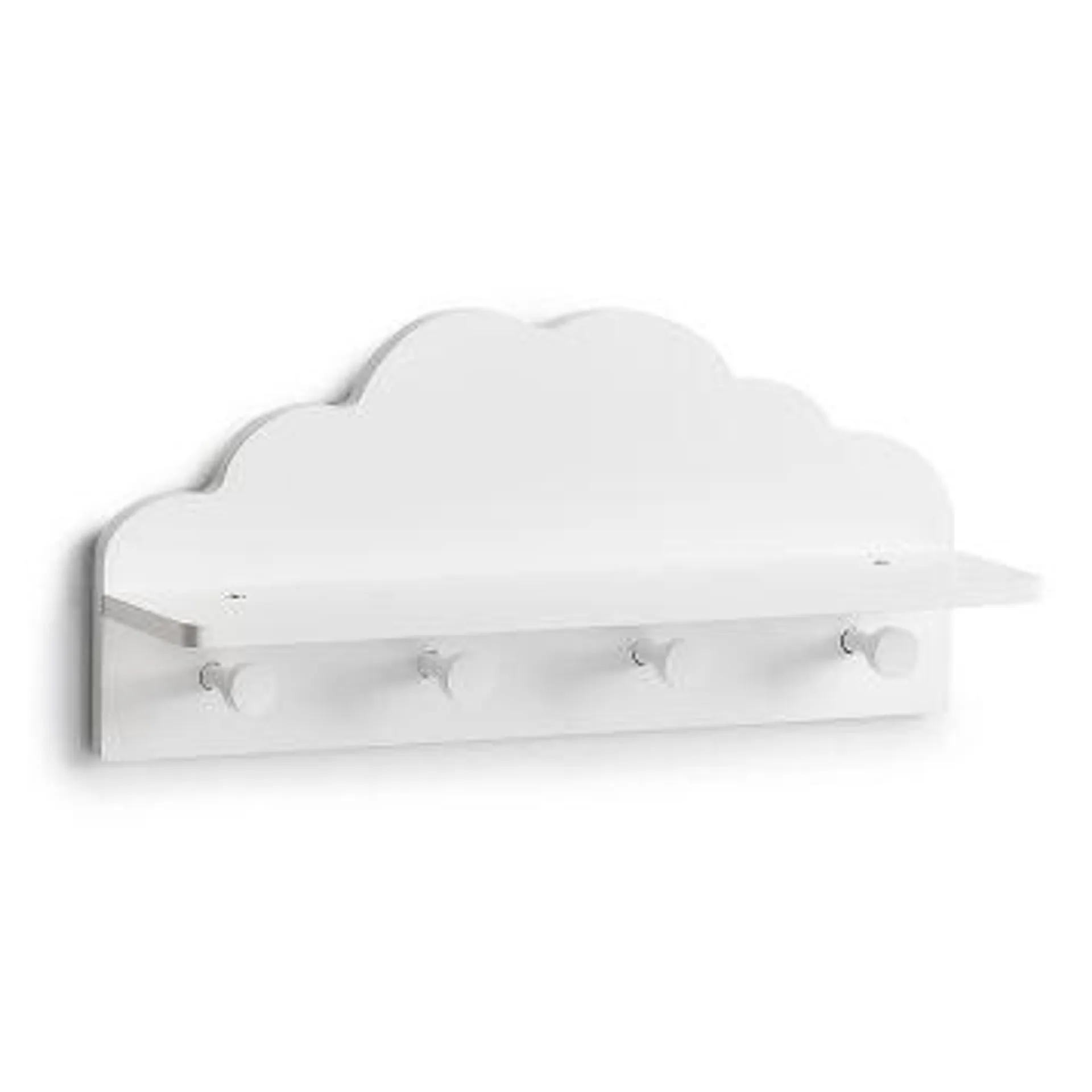 HATTEHYLLE ZELLER FOR BARN CLOUD HVIT 48X12X22 CM
