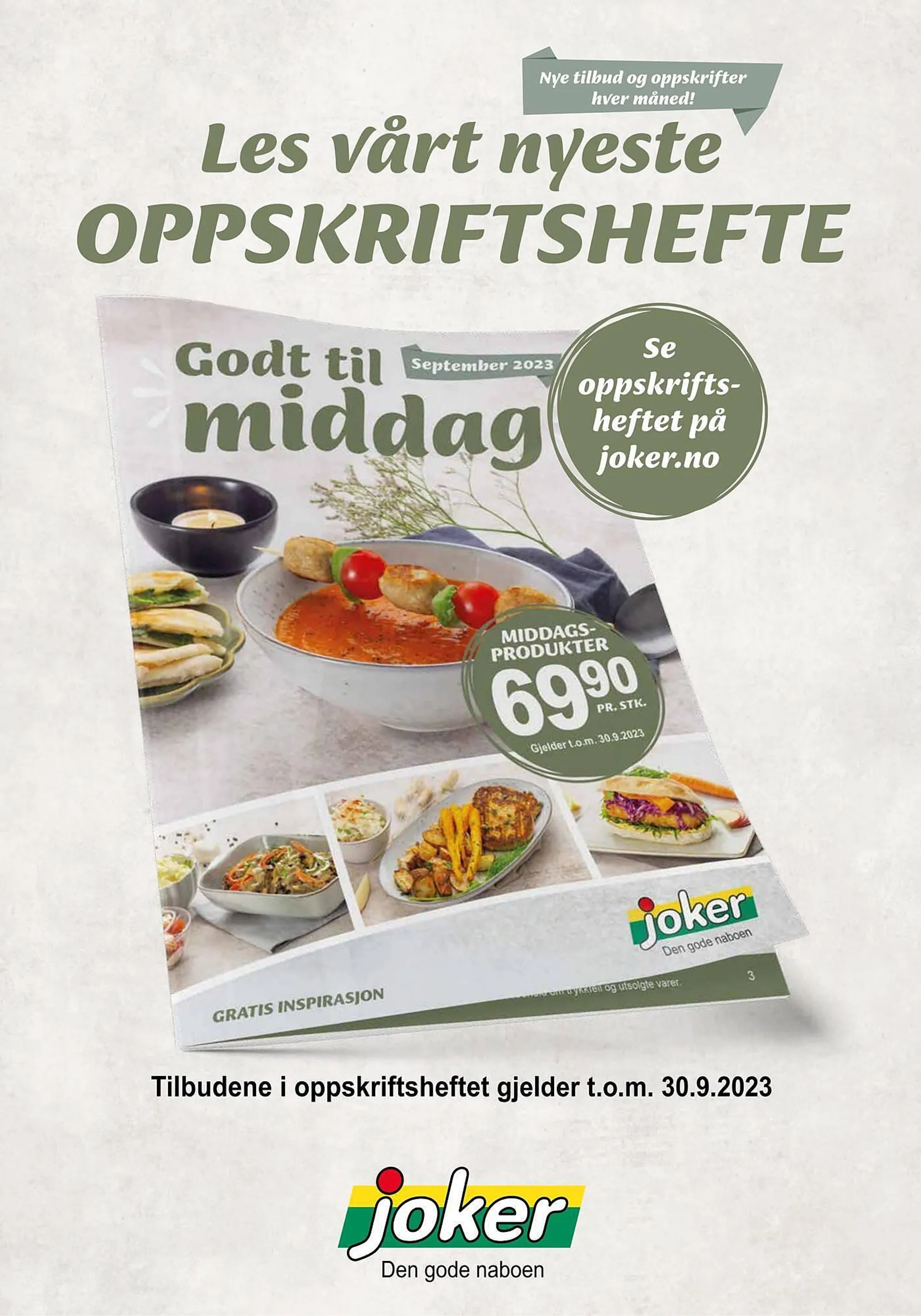 Joker Kundeavis fra 23. september til 24. september 2023 - kundeavisside 3