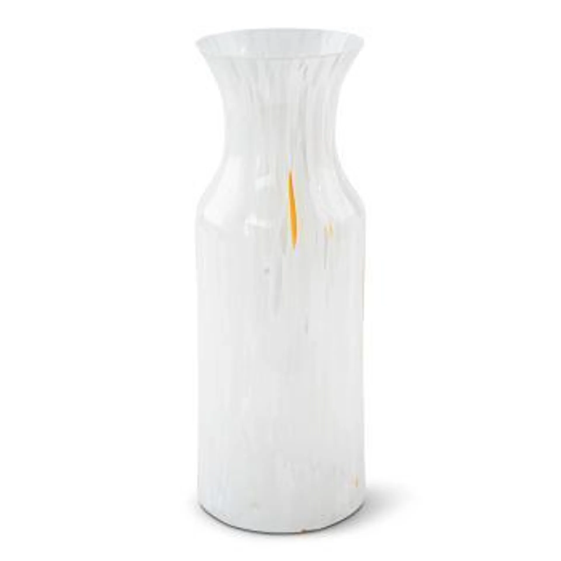 Magnor - Swirl karaffel/vase, hvit