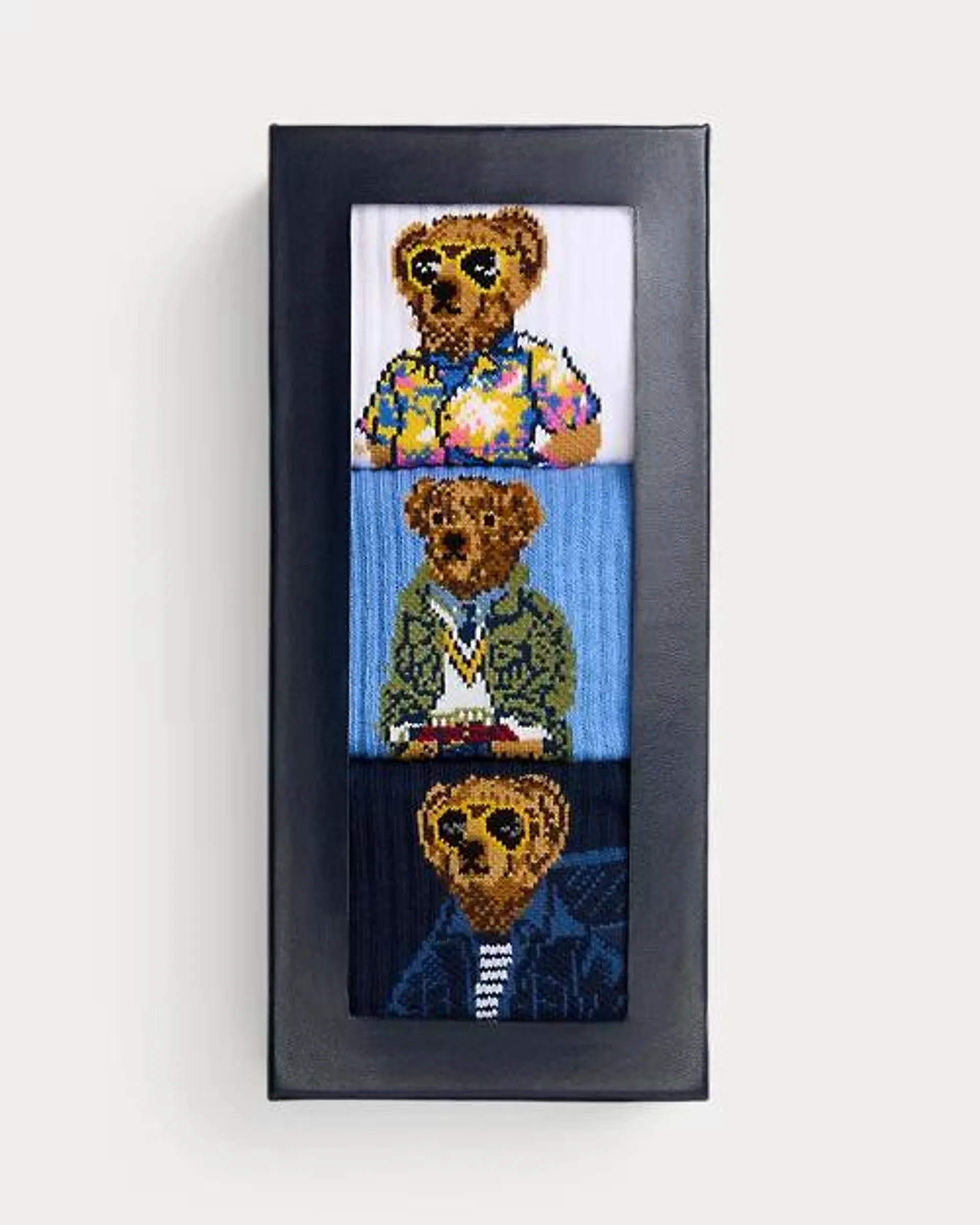 Polo Bear Crew 3-Sock Gift Set