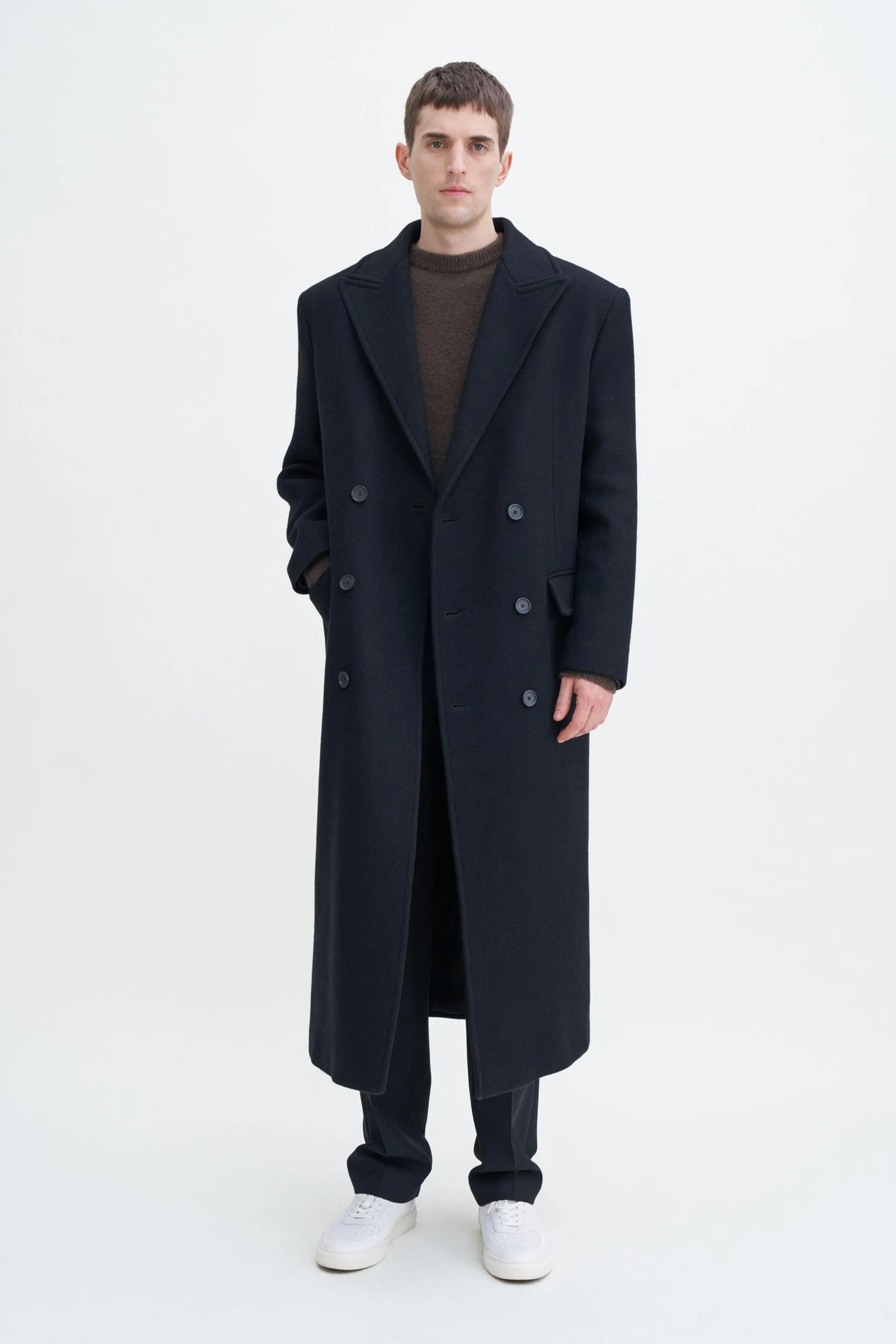 Double Breasted Wool Coat