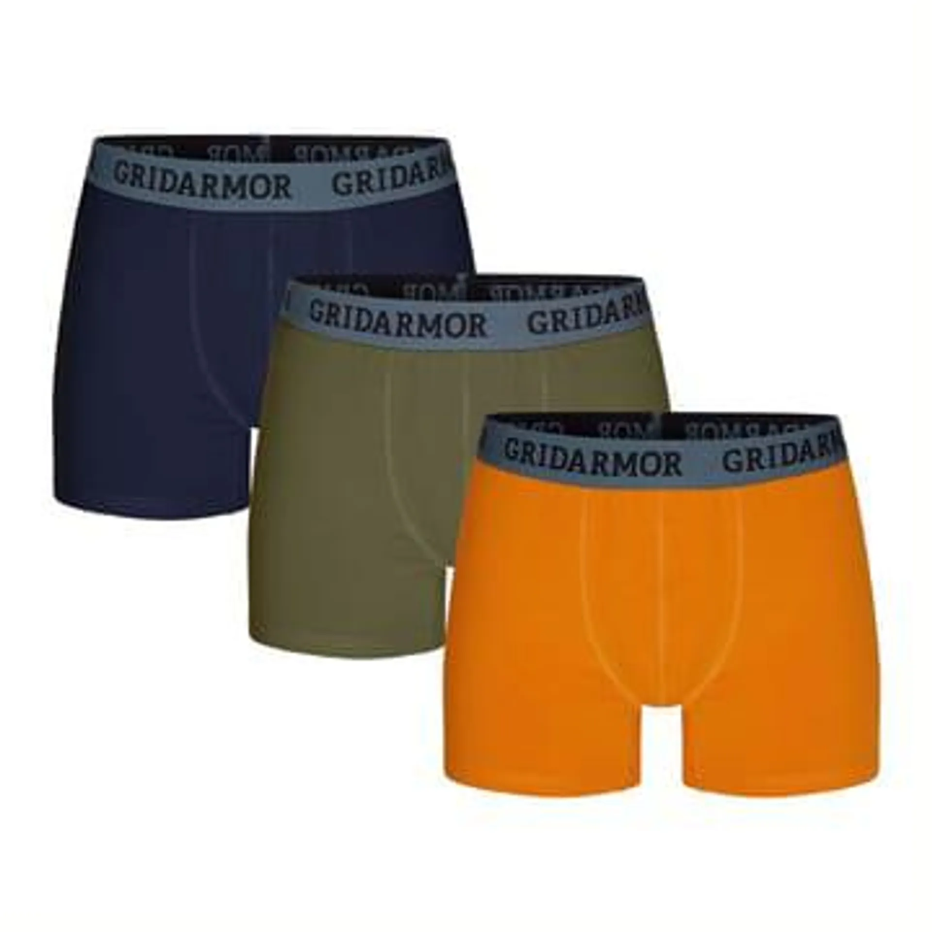 Gridarmor Steine 3p Cotton Boxers Men Multi Color