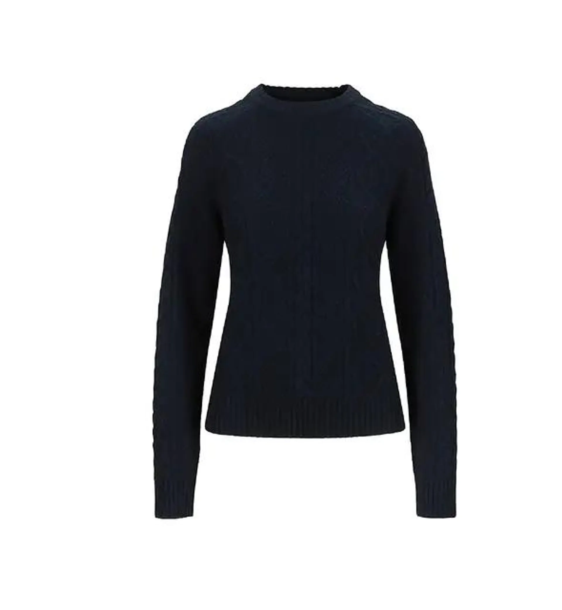 Tufte Robin Cable Sweater Sky Captain XS