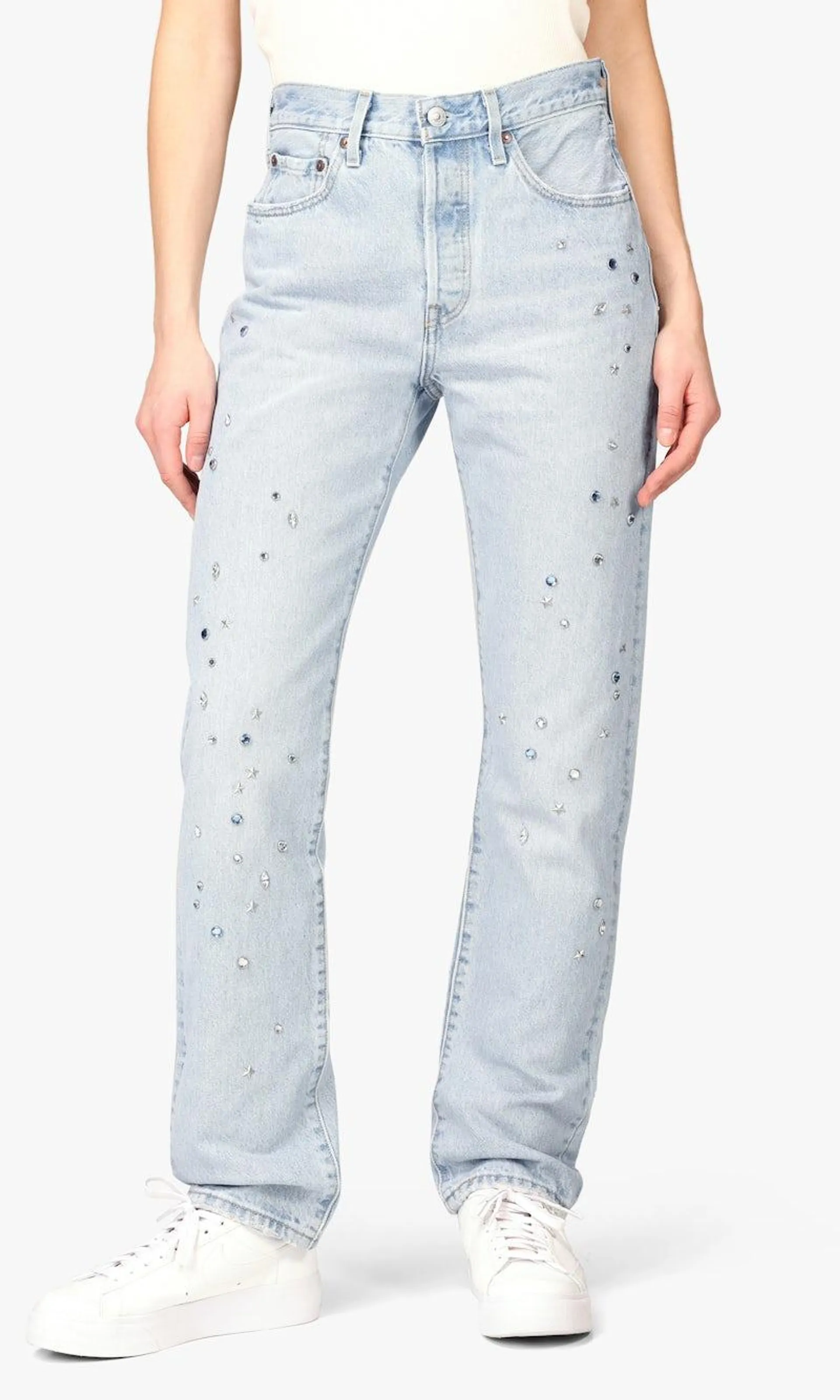 501® Orginal Lys Blå Bling Jeans