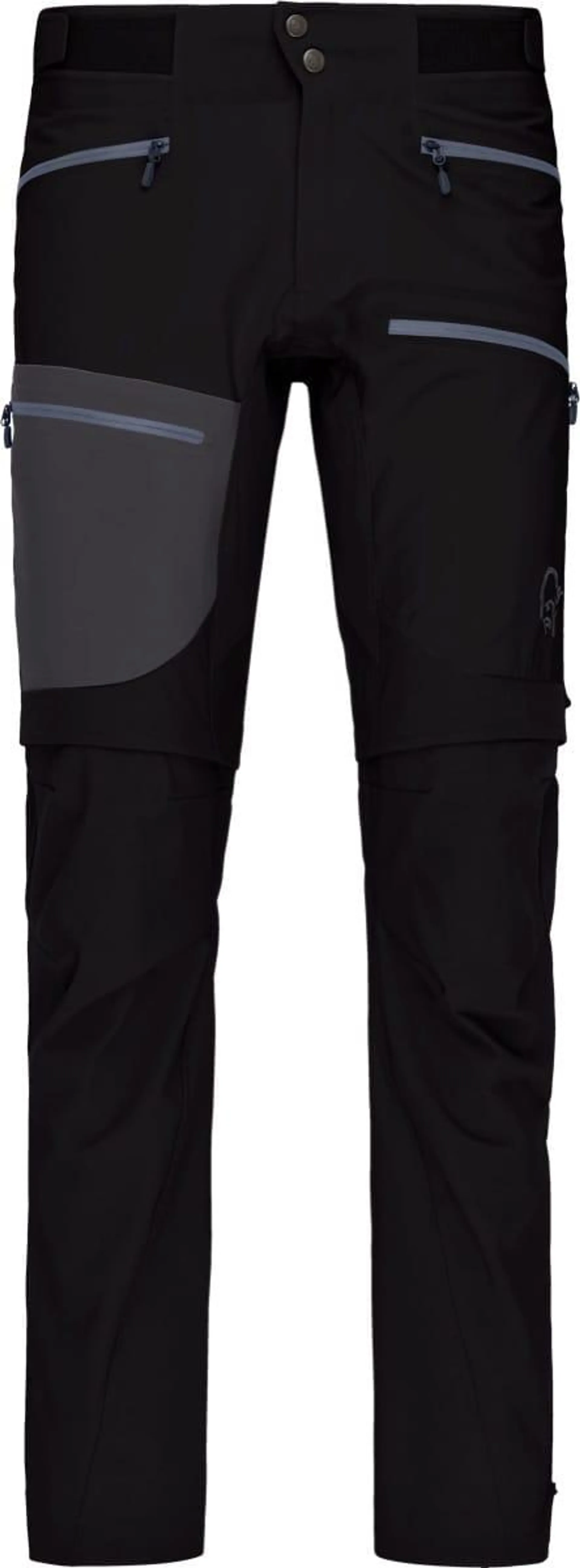 Norrøna Trollveggen Flex1 Zip-Off Pants M'S Caviar