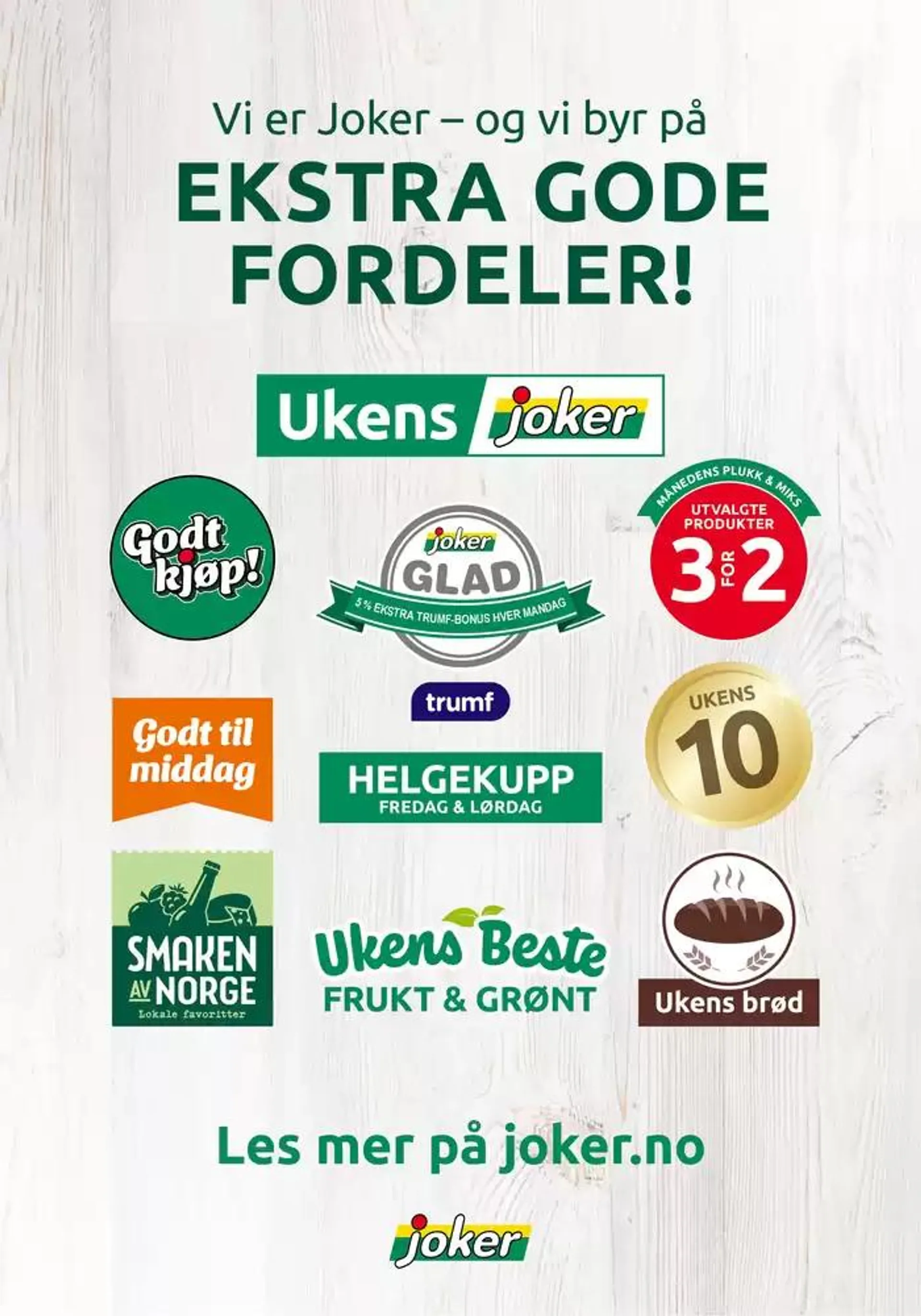 Joker Kundeavis fra 2. mars til 31. mars 2025 - kundeavisside 22