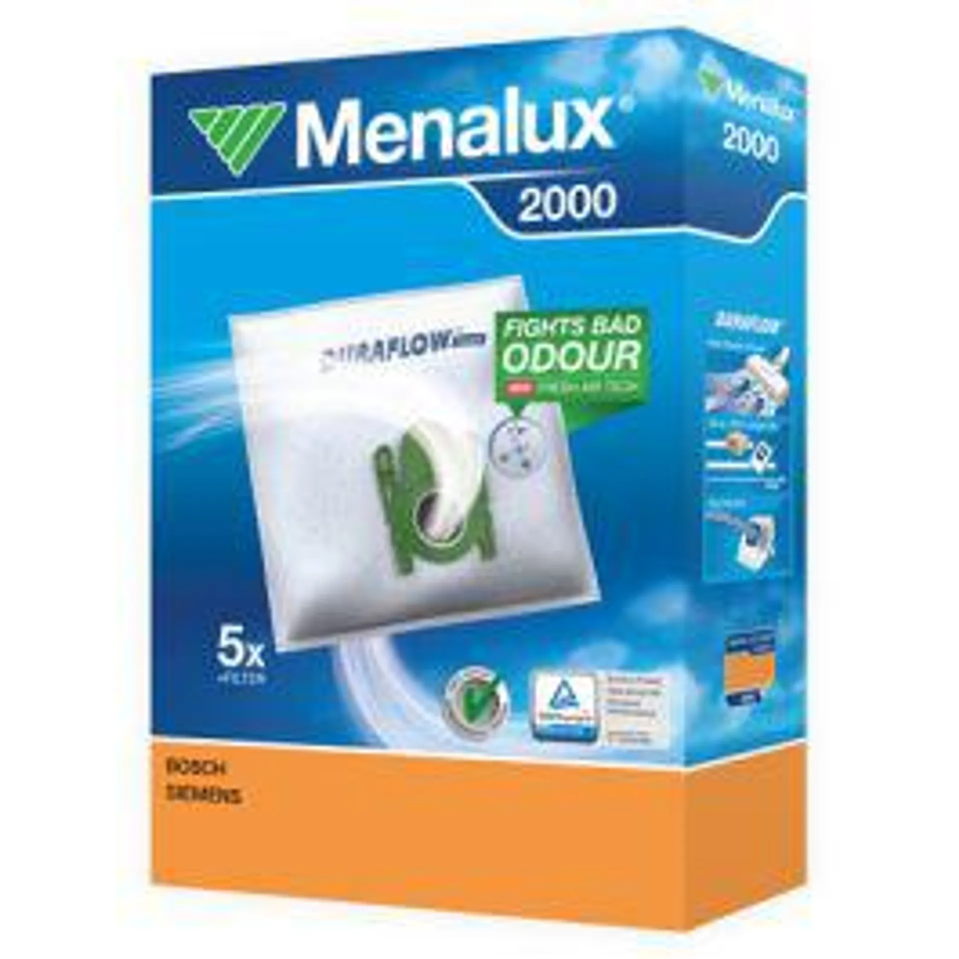 Menalux Støvsugerpose 2000 S Dt 39 Bosch-Siemens/O
