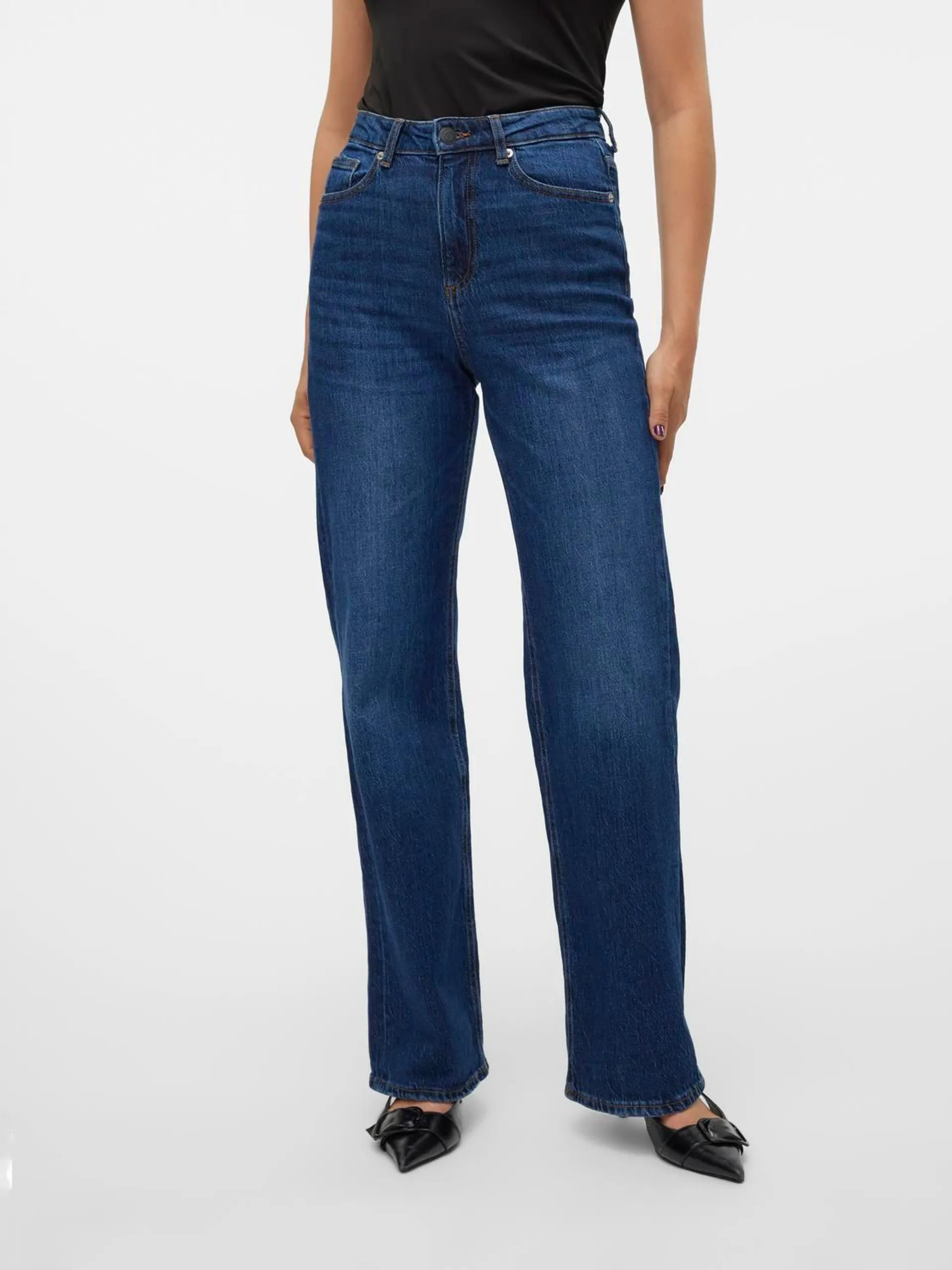 VMTESSA Wide Leg Fit Jeans