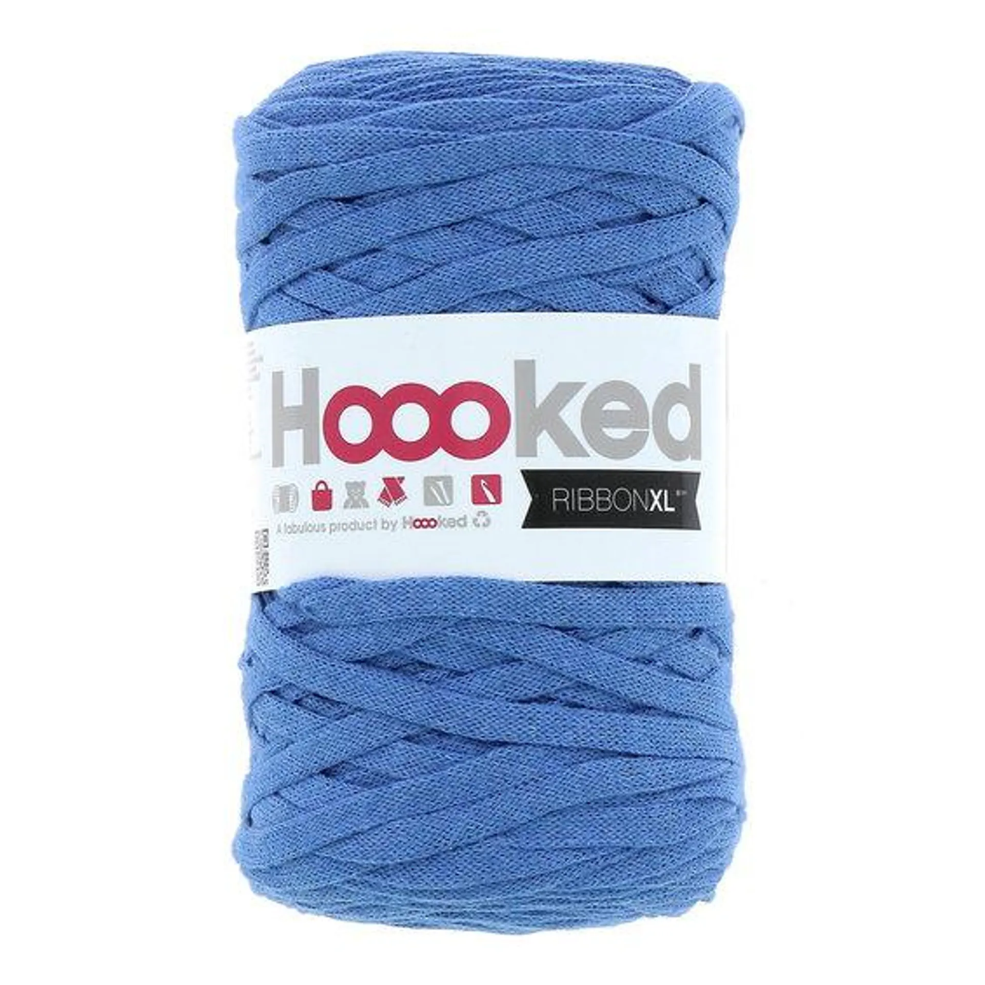 Hooked Ribbon XL garn 250 g blå – RXL51 Imperial blue