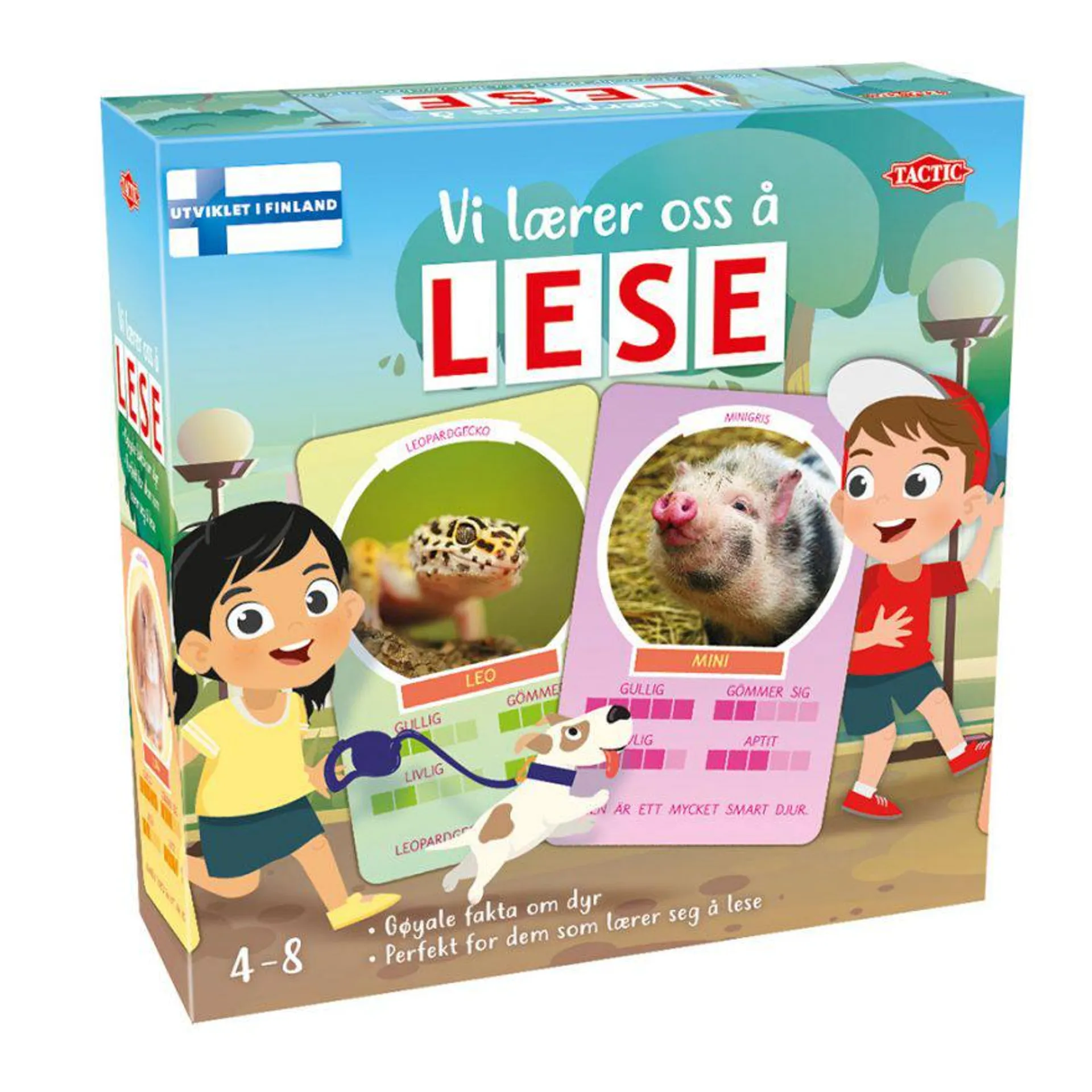 Vi lærer oss å lese