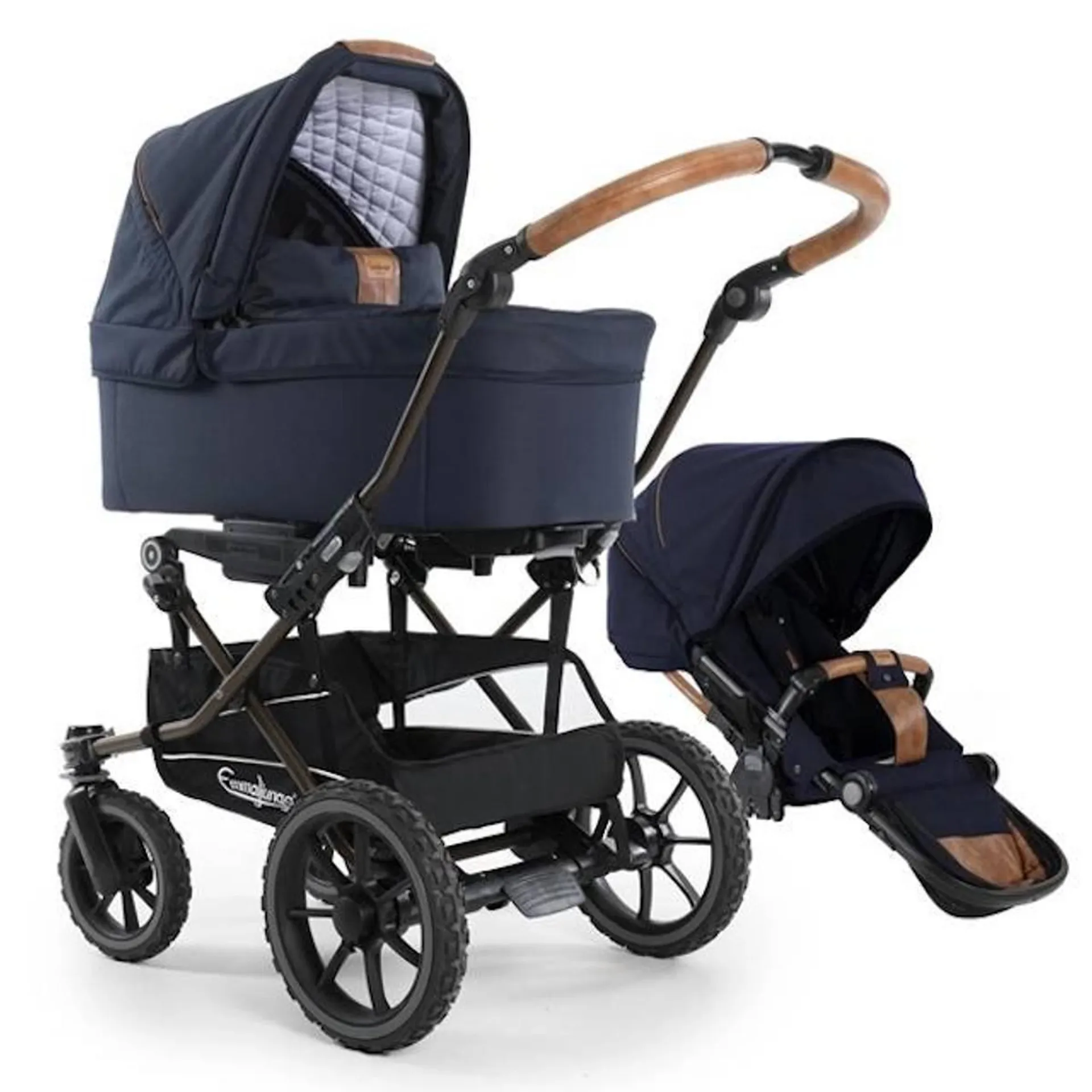 Emmaljunga ALU S | Kombivogn ergo | Outdoor Navy