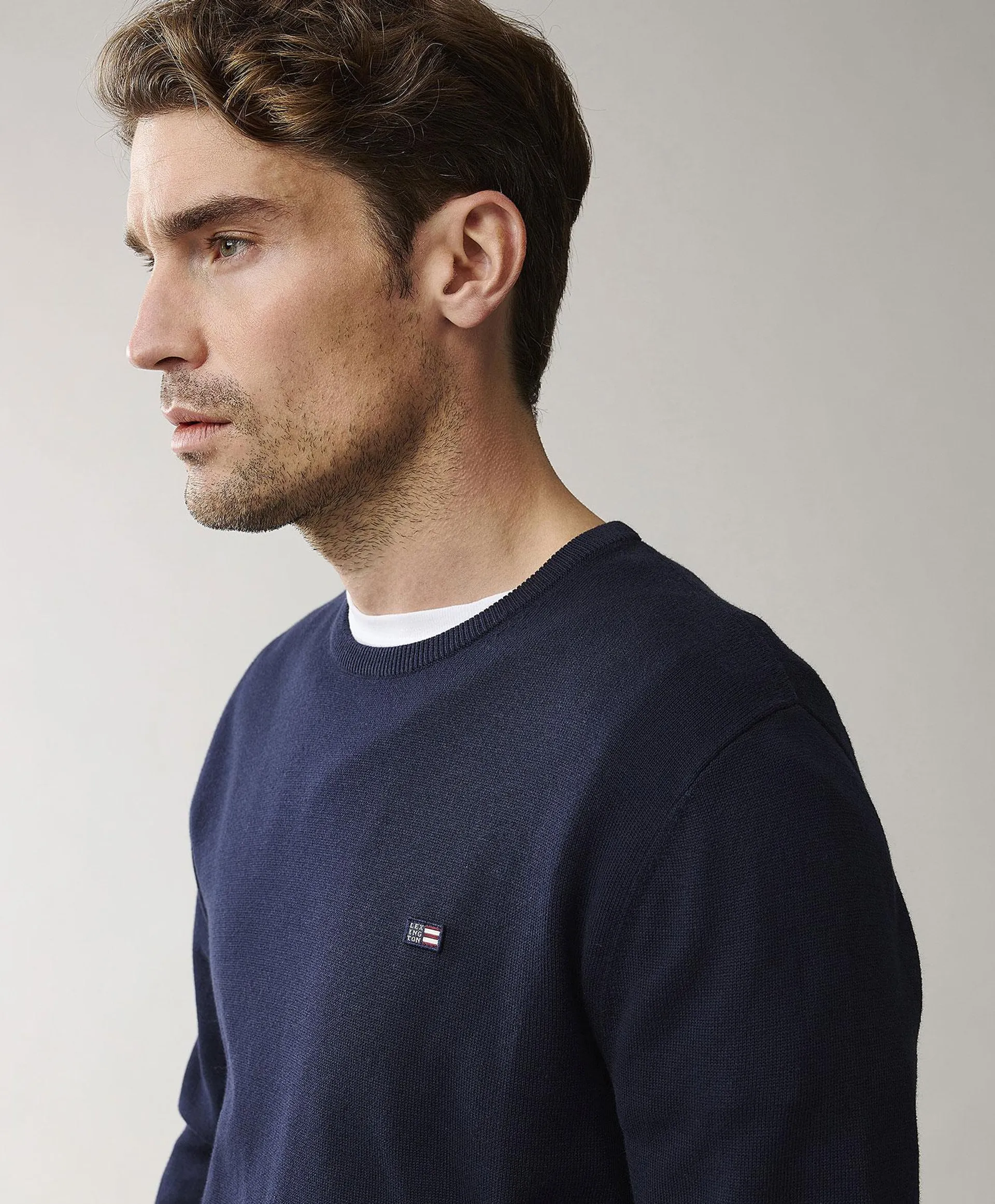 Lexington Bradley Cotton Crew Sweater