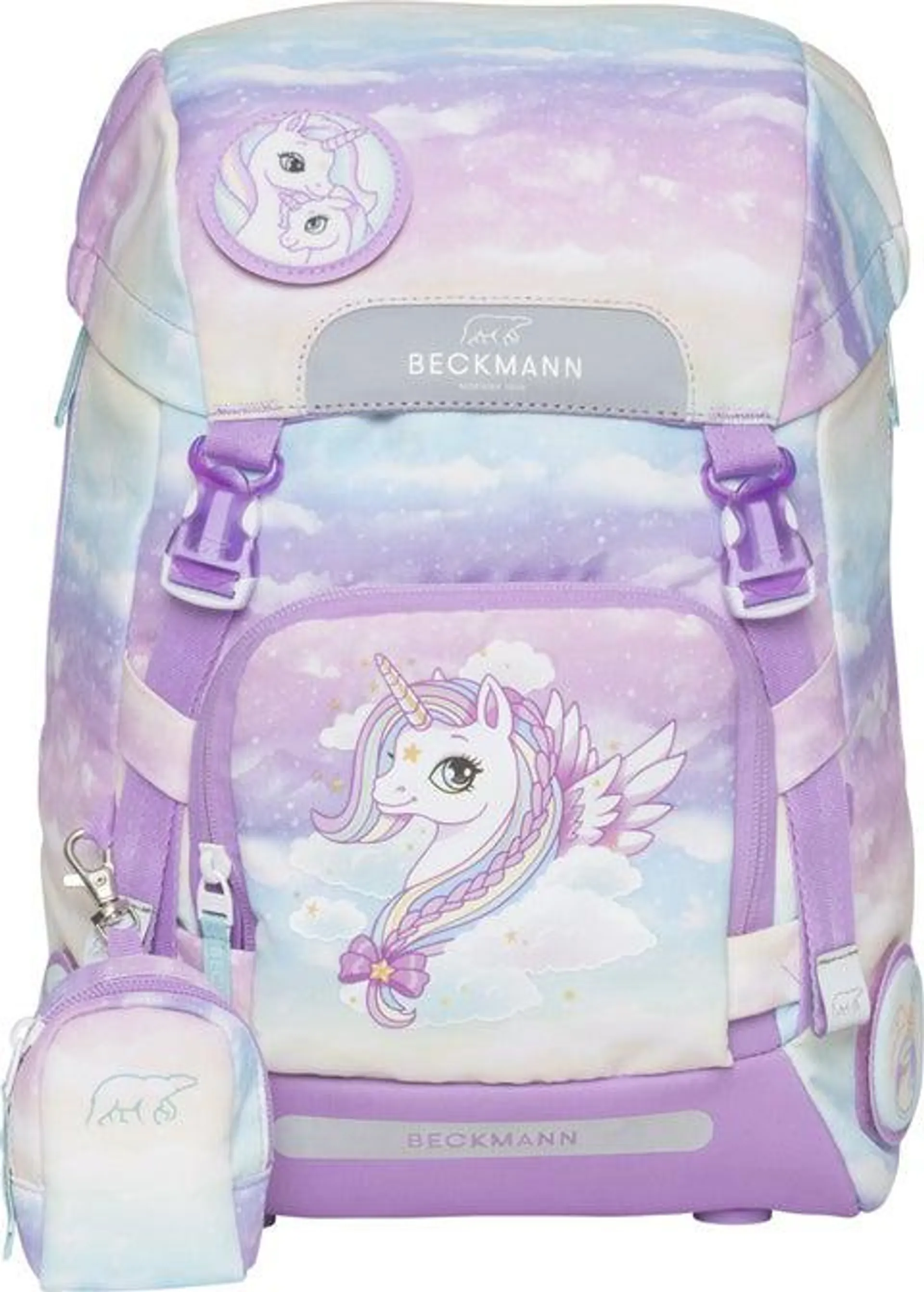 Skolesekk 1.kl Unicorn Classic 22L - Beckmann