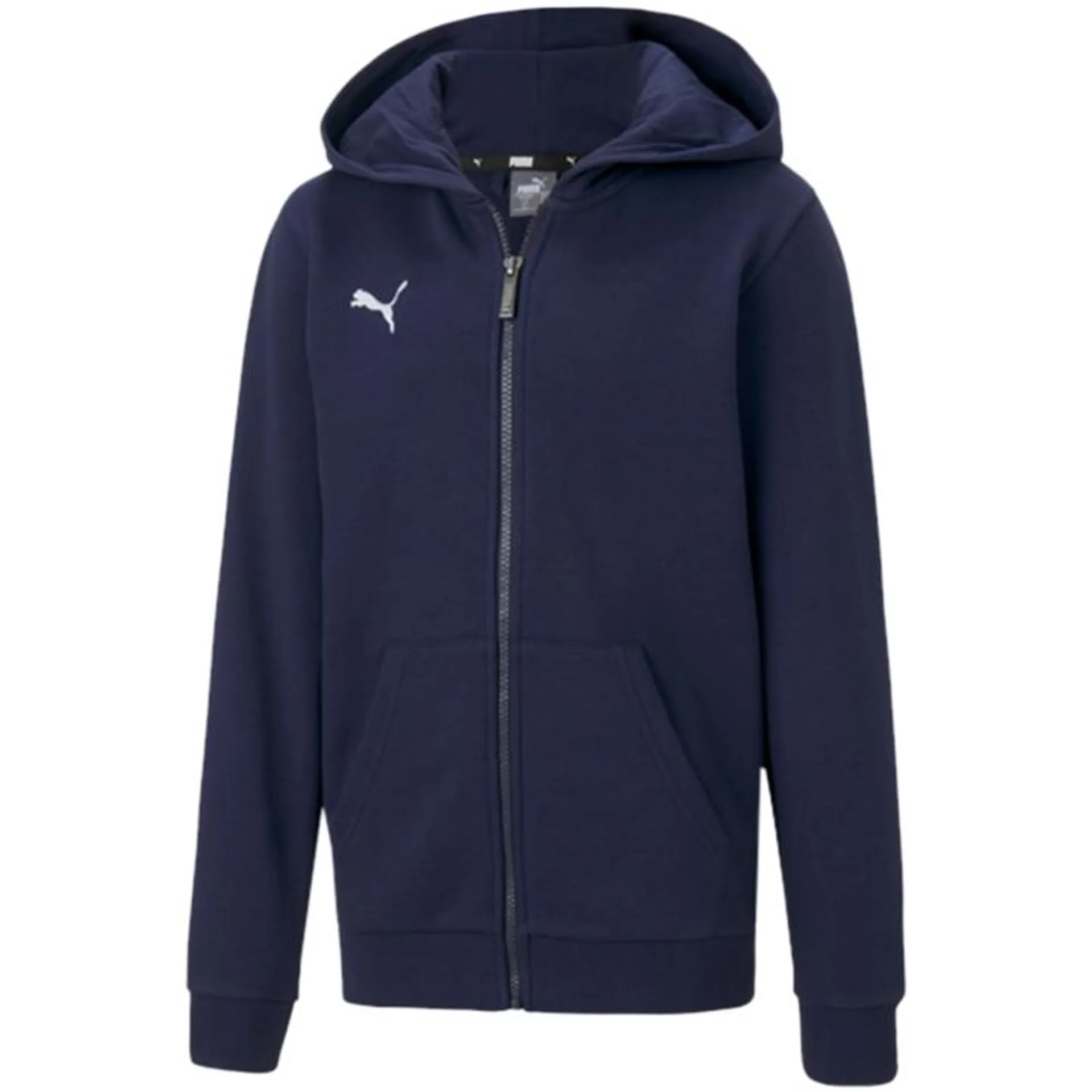 teamGOAL 23 Casuals Hooded Jacket Jr, hettejakke junior, Mørk blå
