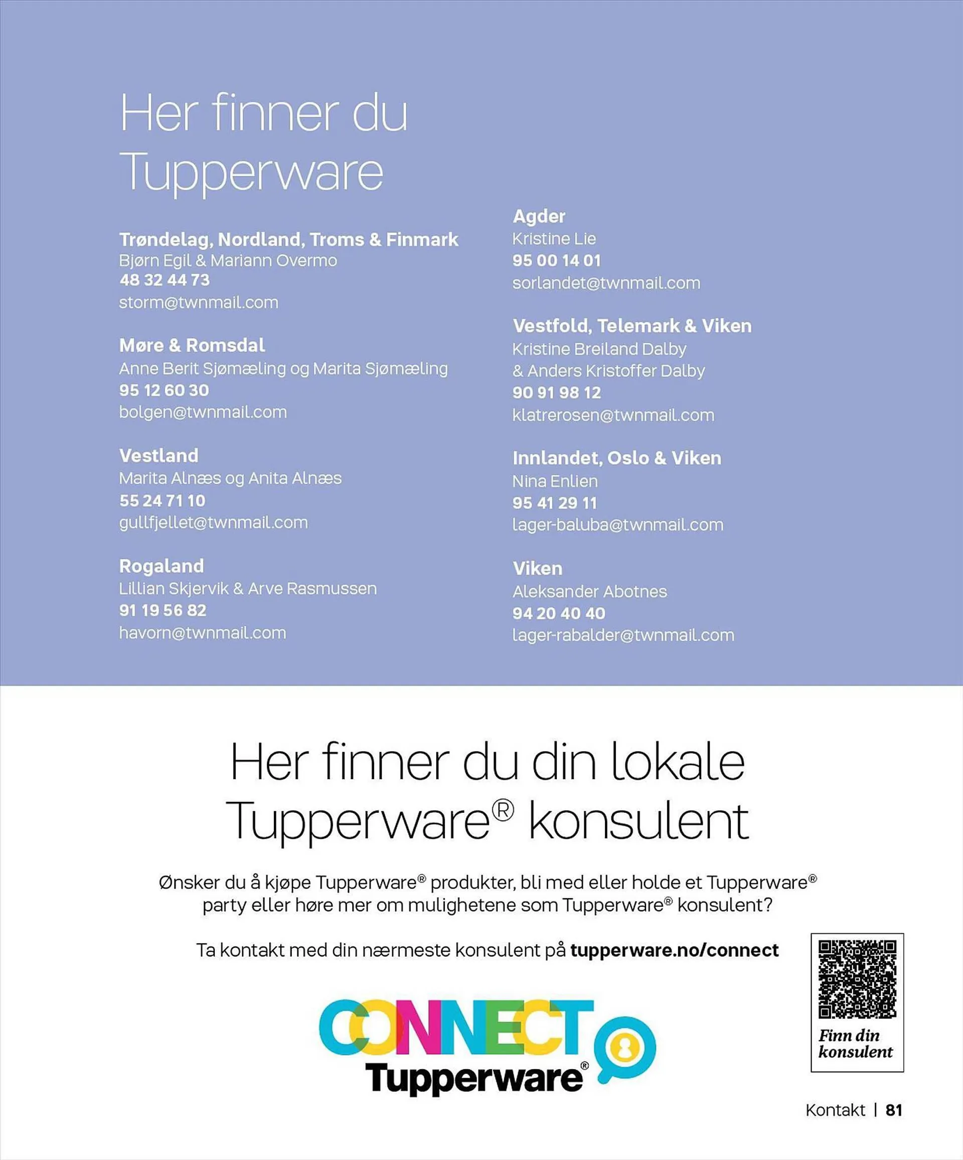 Tupperware Kundeavis fra 5. september til 11. september 2023 - kundeavisside 81