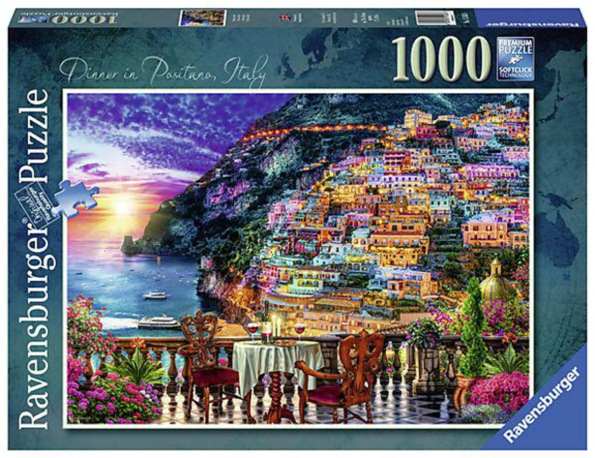 Puslespill 1000 Middag i Positano