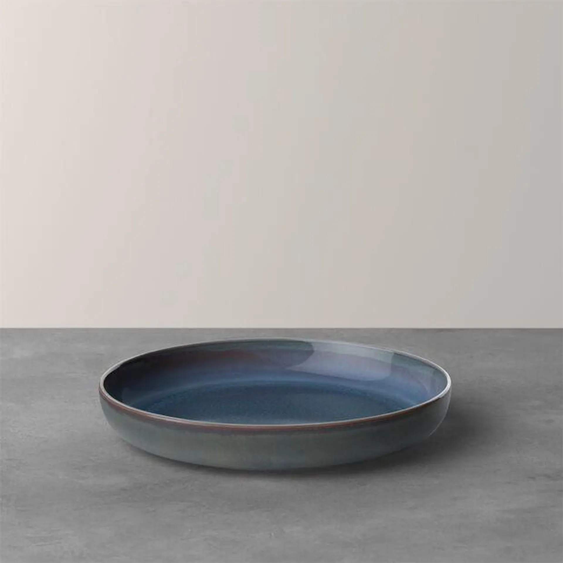 Crafted Denim soup plate, ⌀22 cm, blue