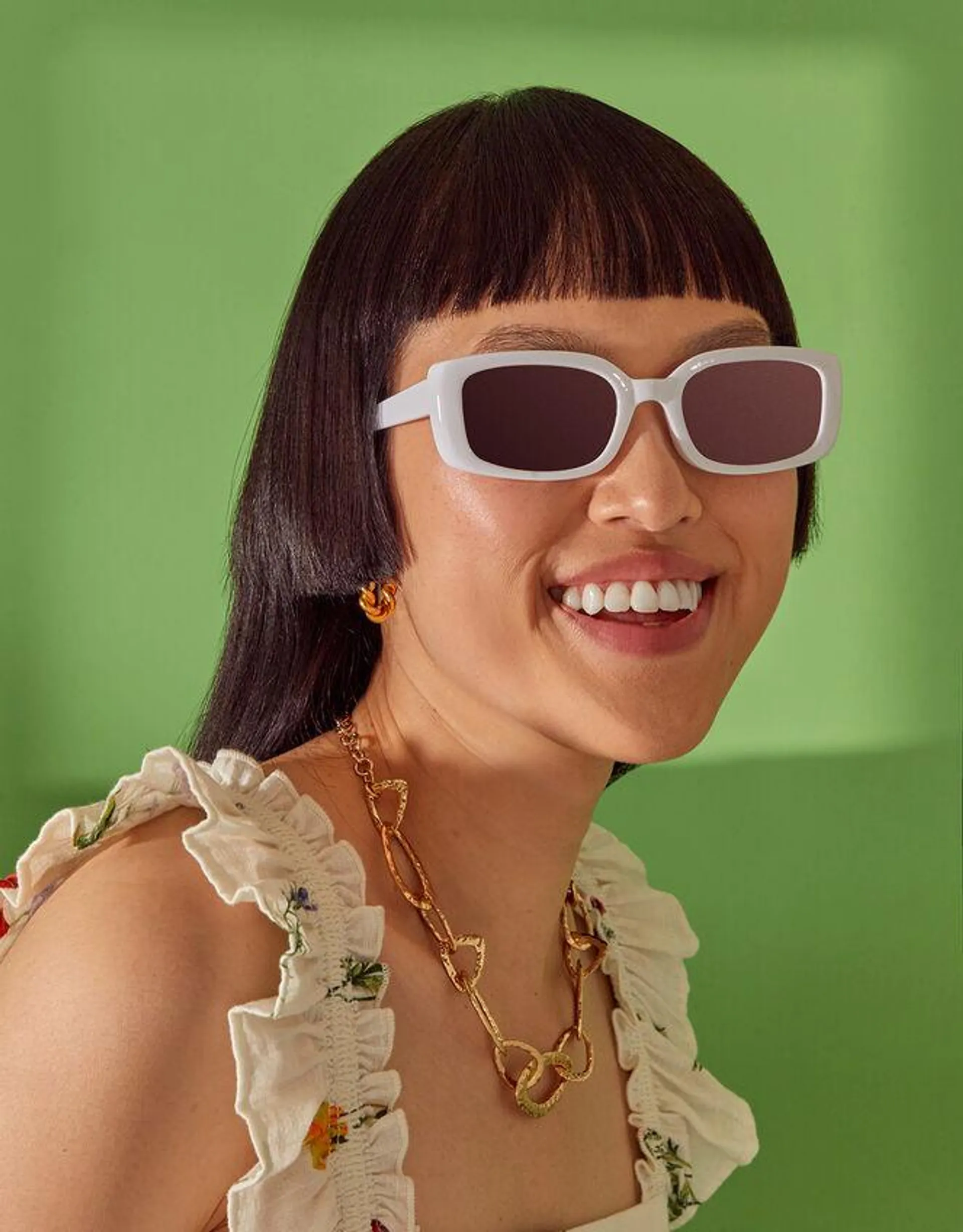 Soft Rectangle Sunglasses