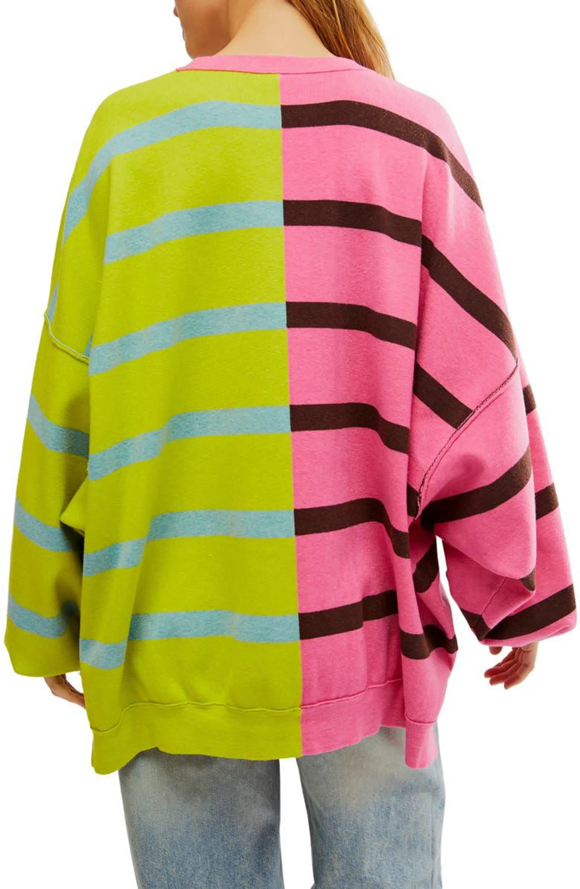 Uptown Stripe Sweatshirt