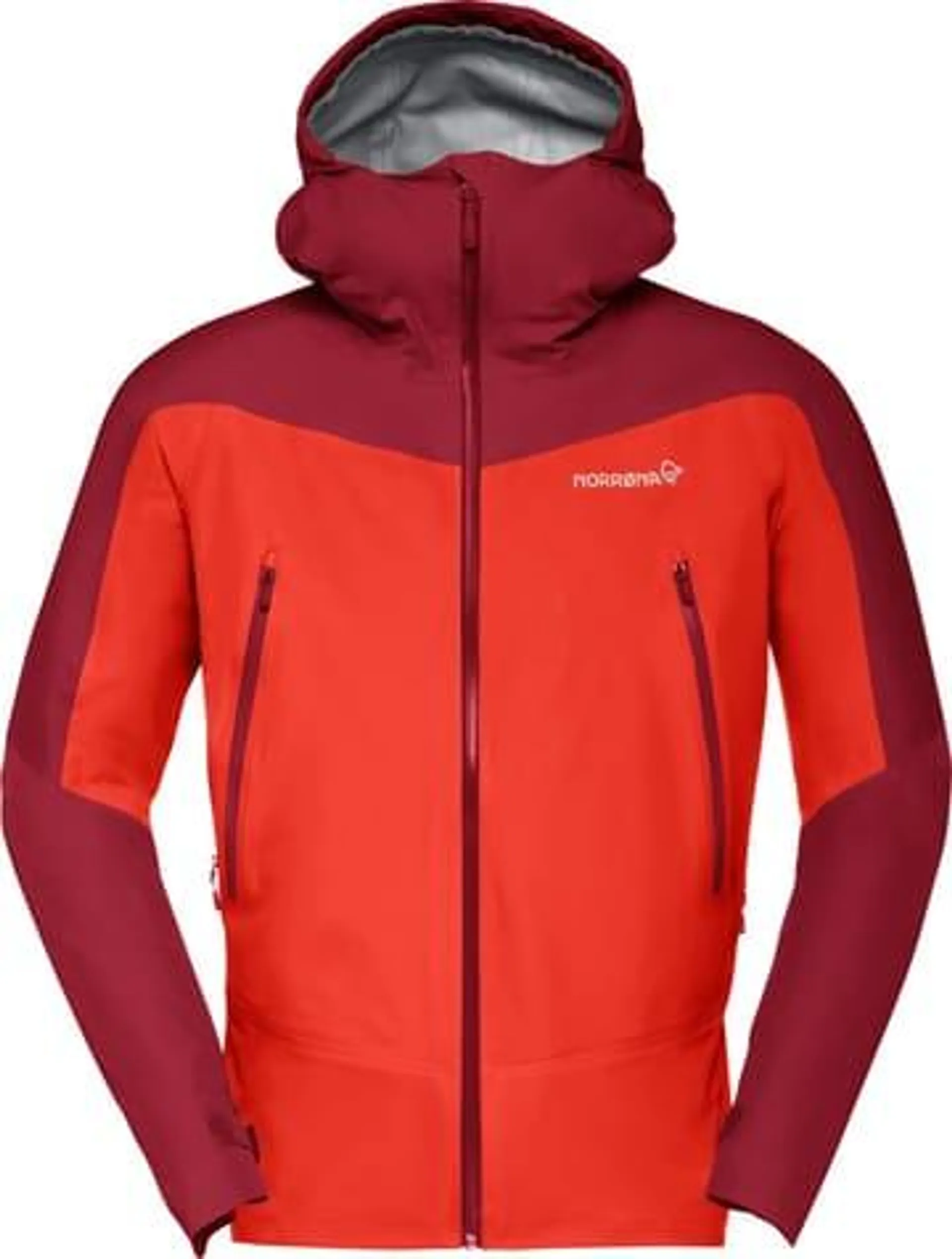 Norrøna Men's Falketind Gore-Tex Jacket Arednalin/Rhubarb