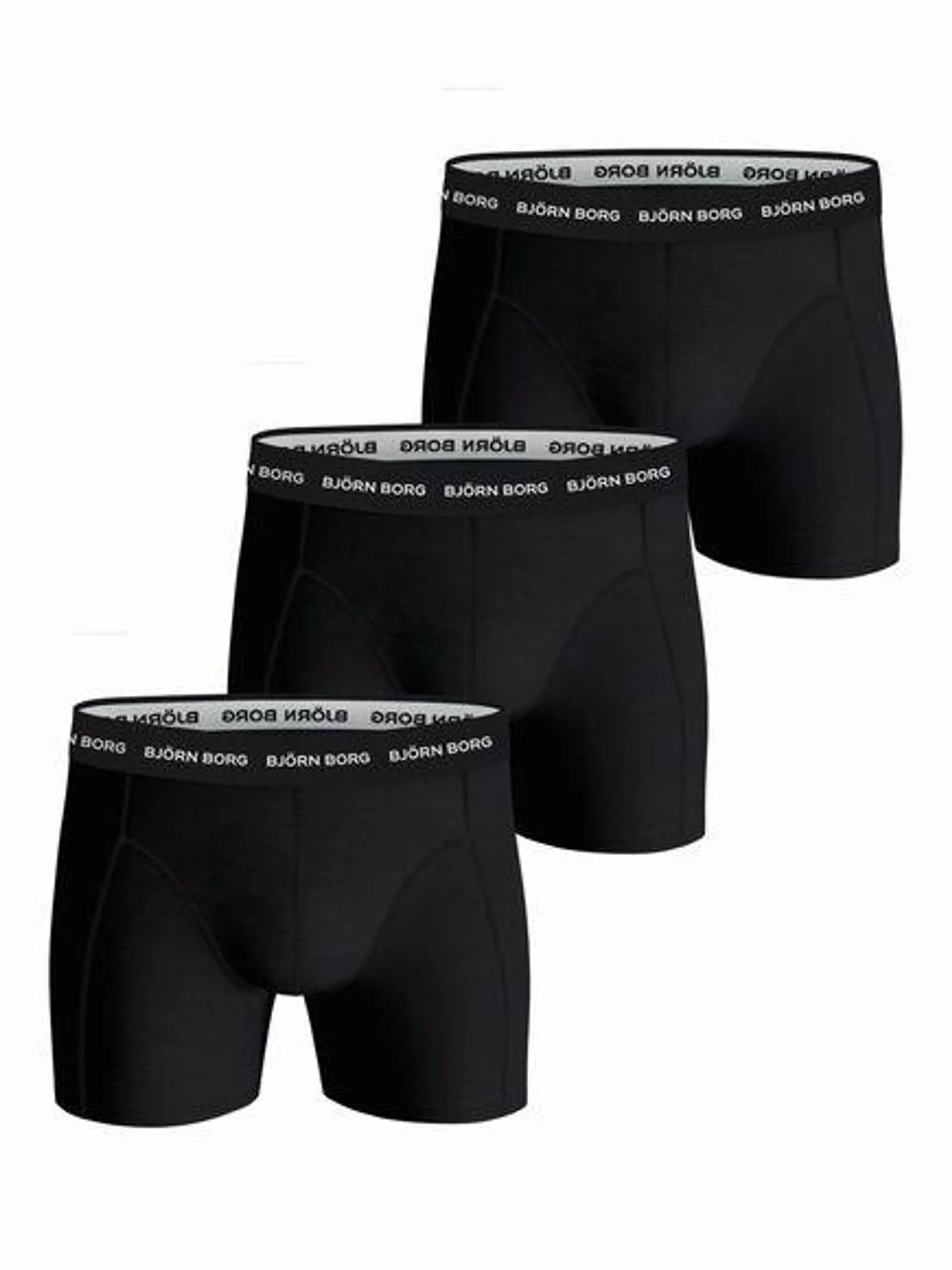 Björn Borg · 3-Pack Sammy Solid bokser herre