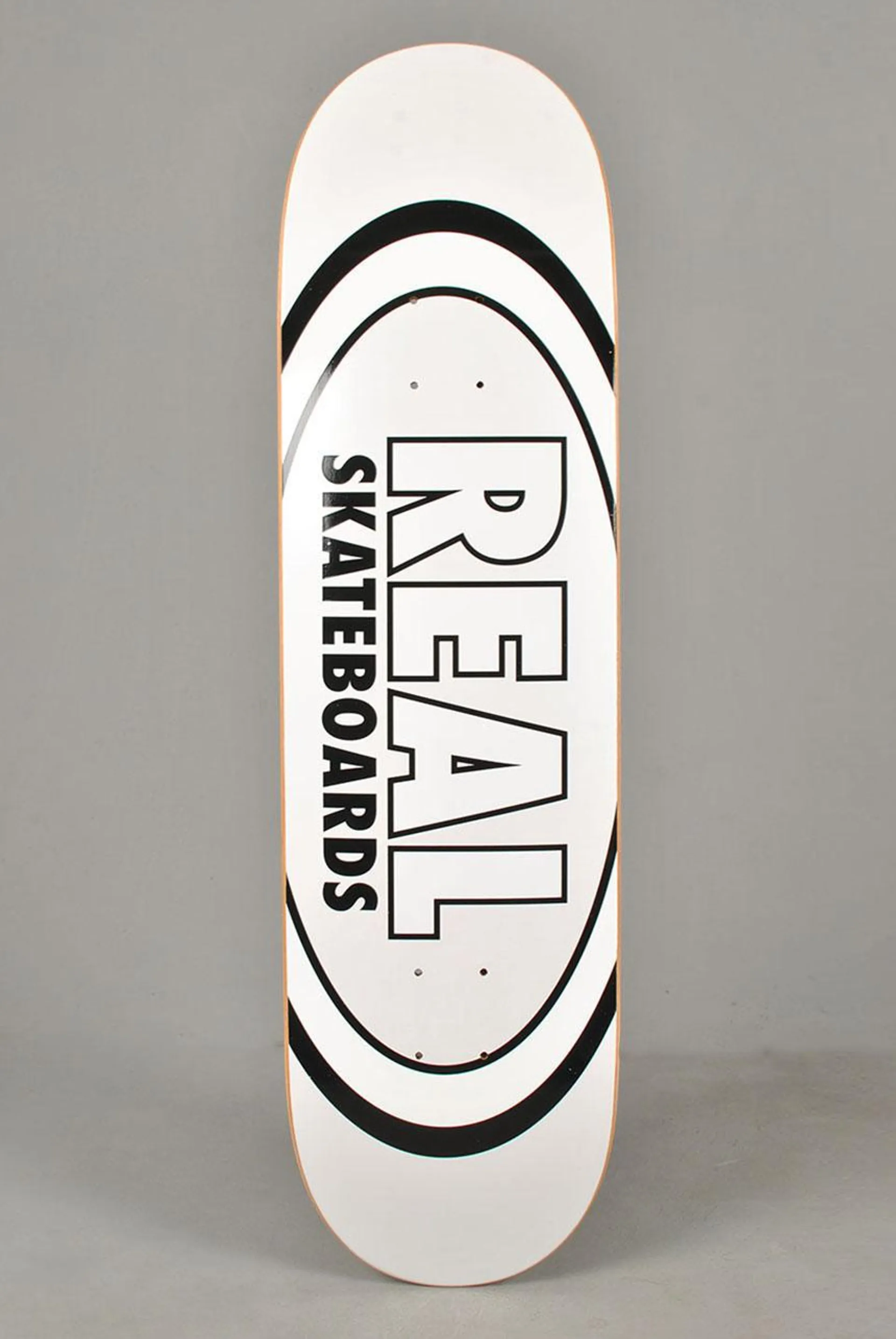 Real Skateboards Classic Oval, White 8.38