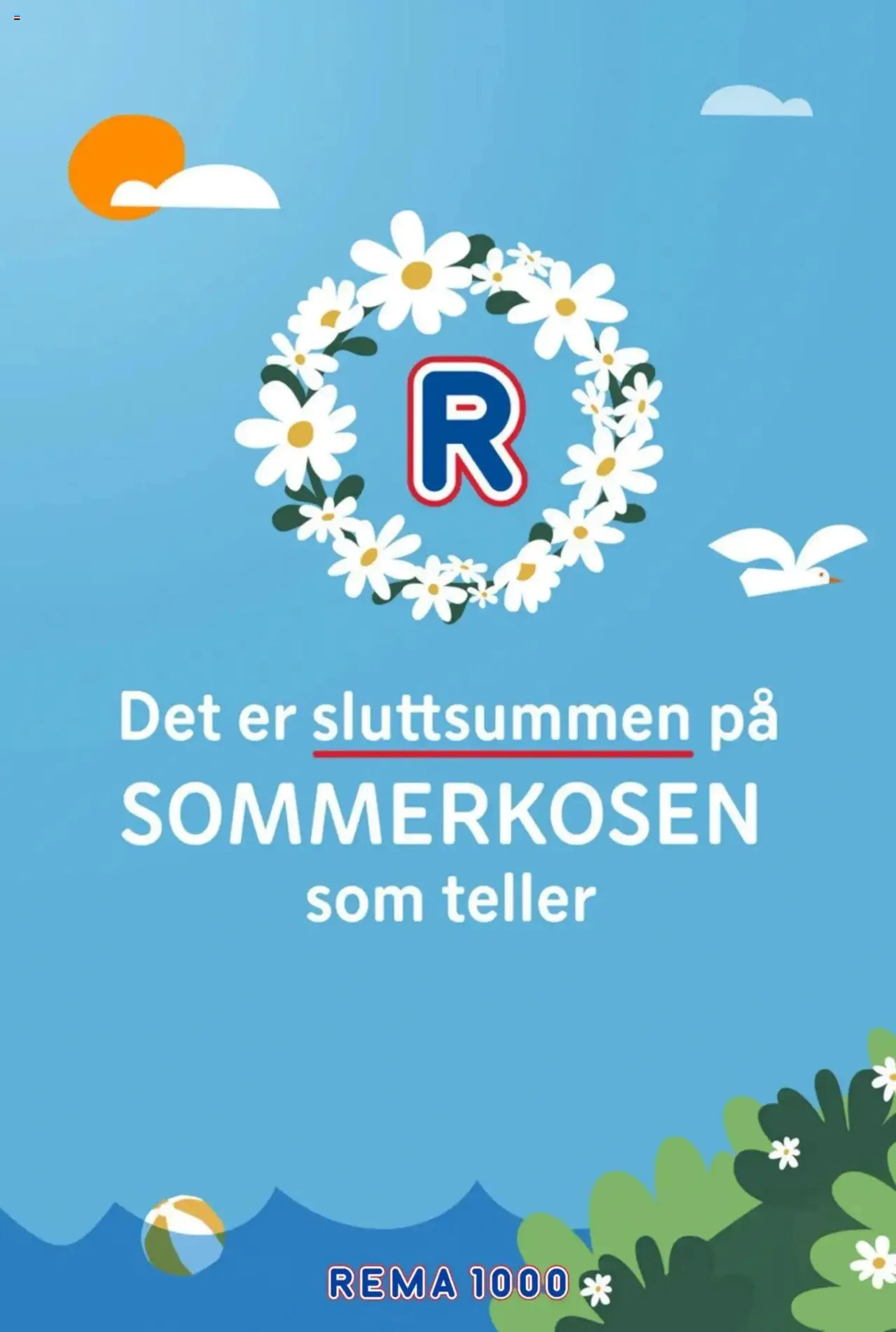 Rema 1000 kundeavis fra 22. juli til 27. juli 2024 - kundeavisside 1