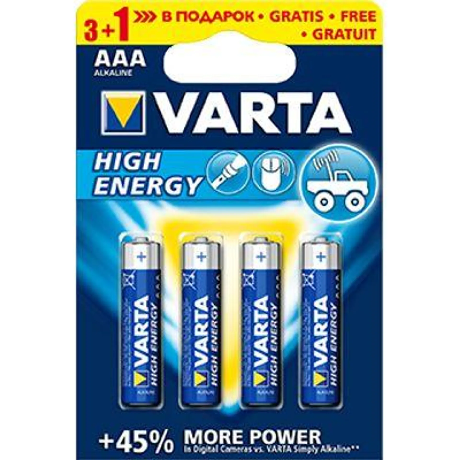 Varta Longlife Power AAA/LR03 - BL 4