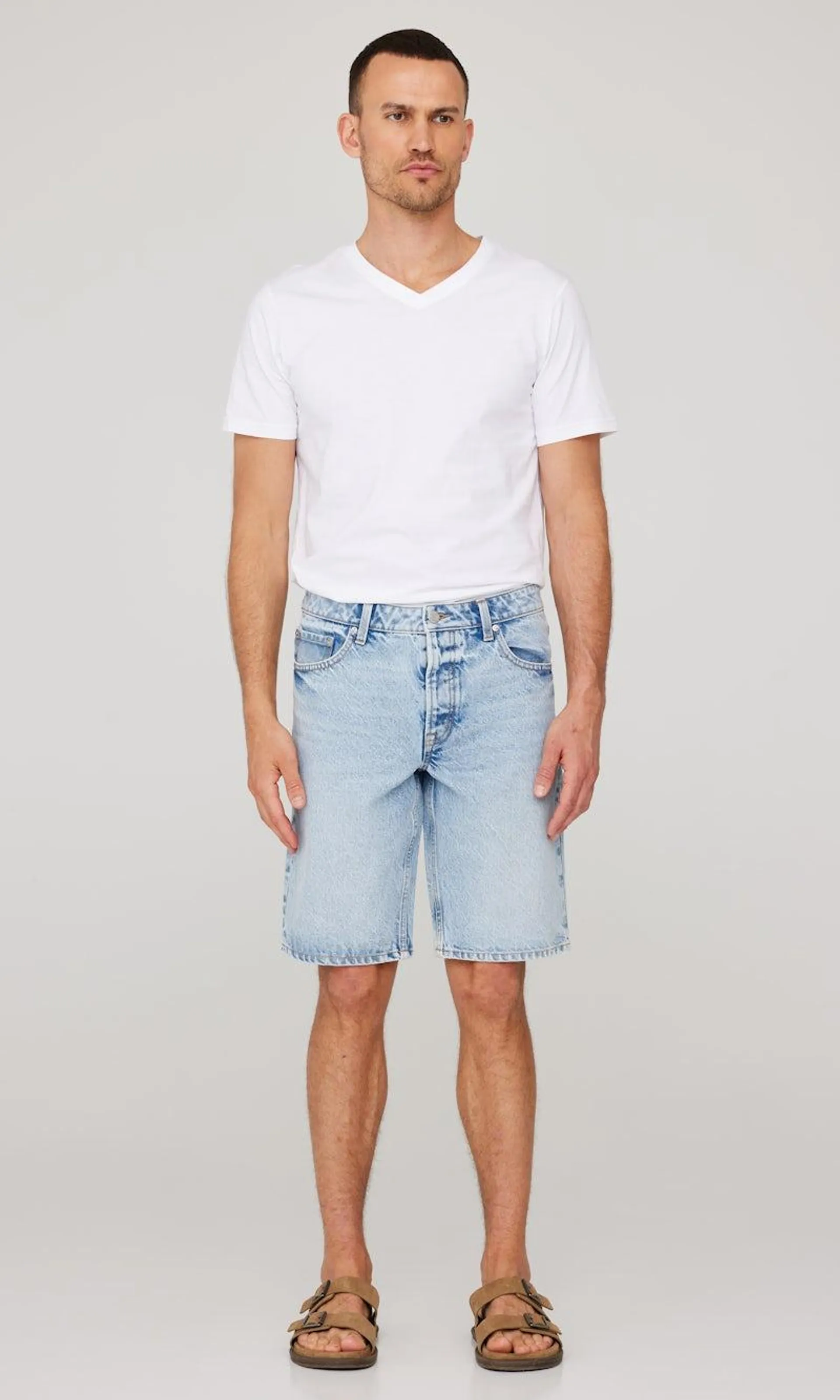 Bermudashorts i denim