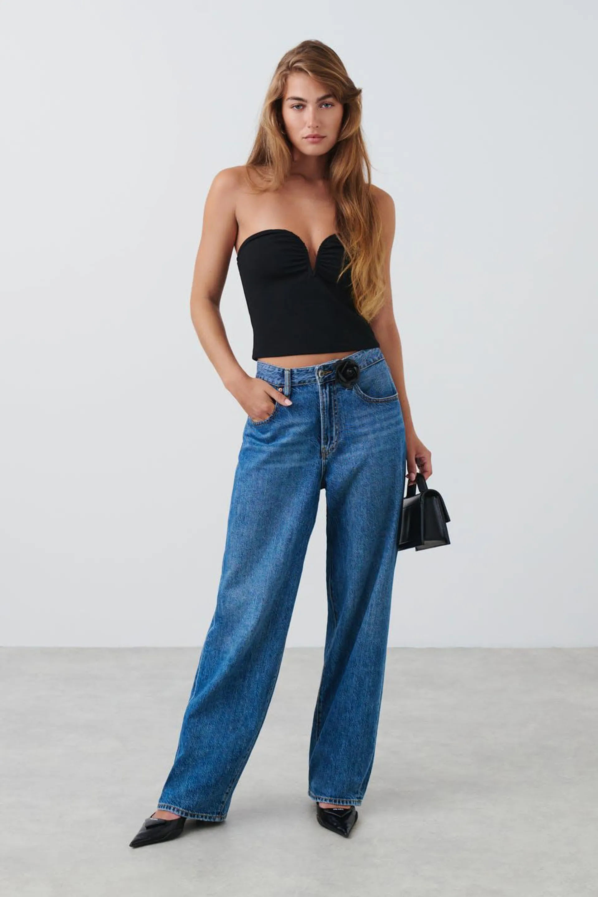 V wire top